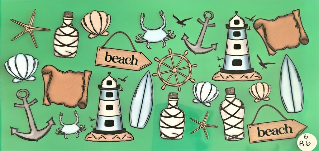Beach and ocean (click here for all designs)