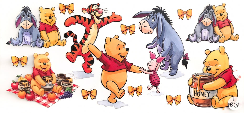 Winnie the Pooh (click here for all designs)