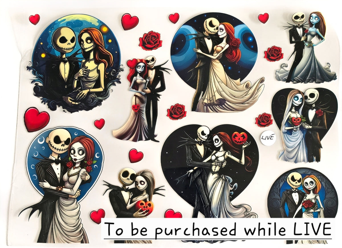 Decals purchased during LIVE (click here for all designs)