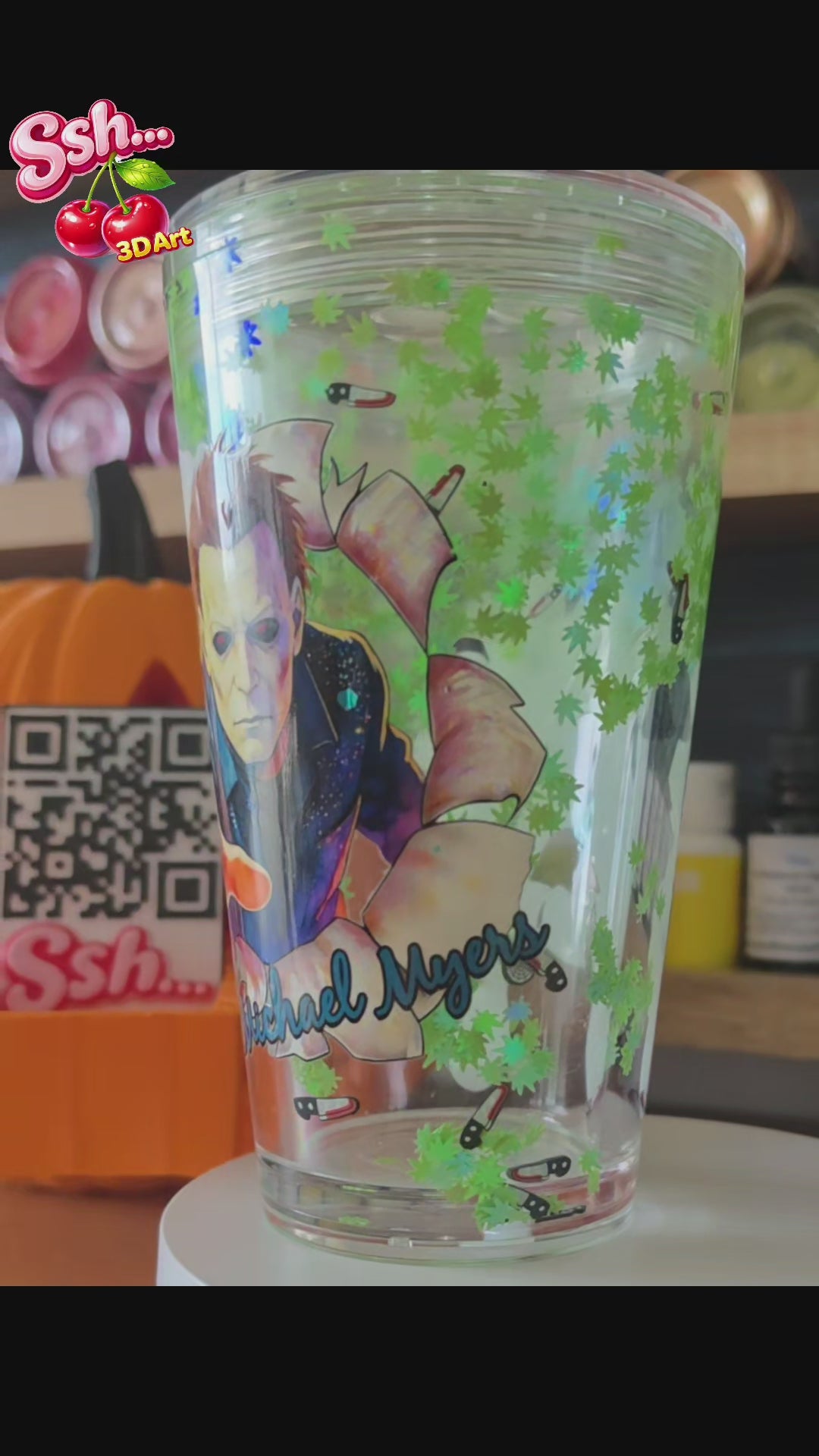 Premade 16oz Halloween