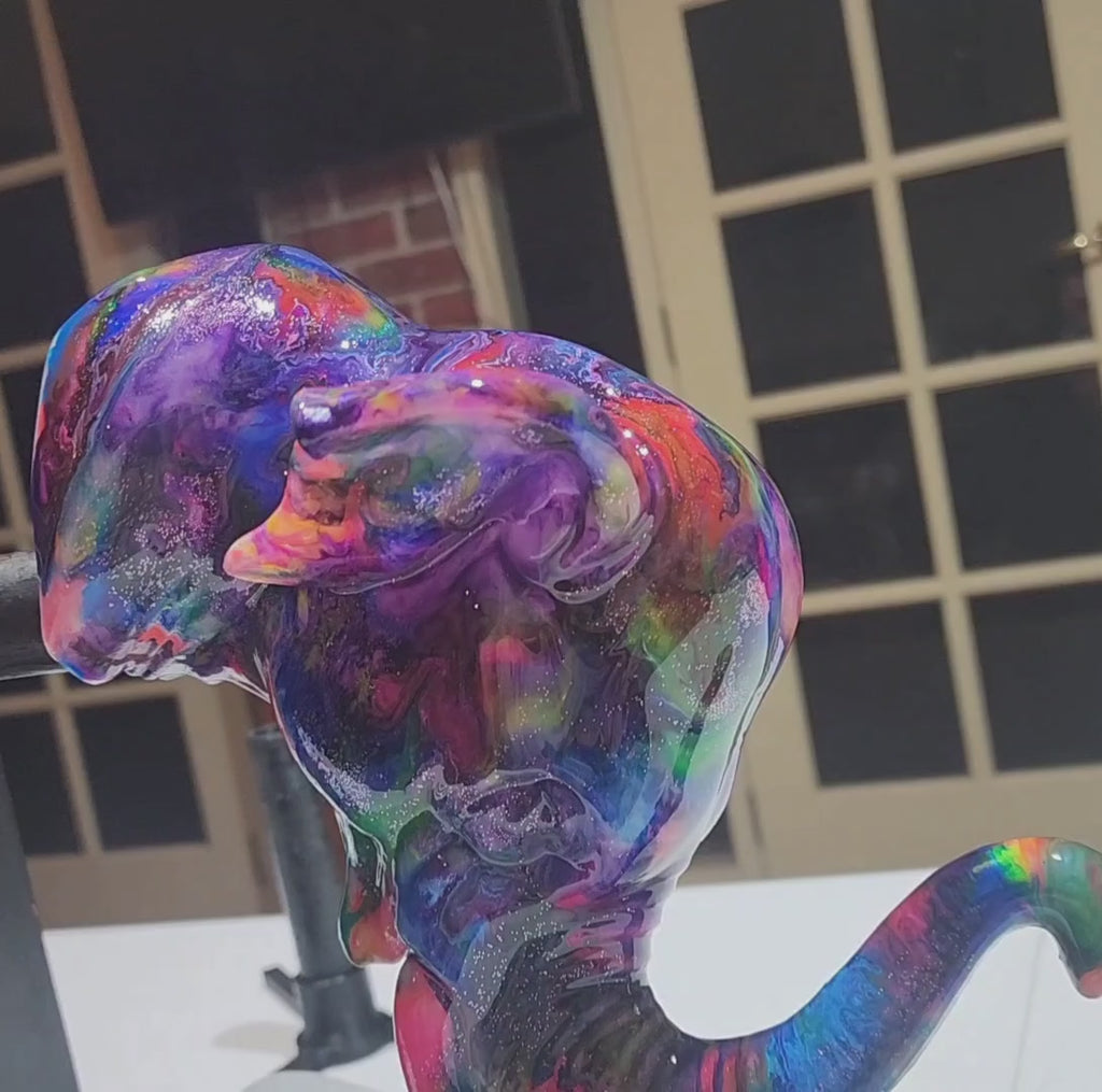Not for sale Asian Elephant Signature finish sample