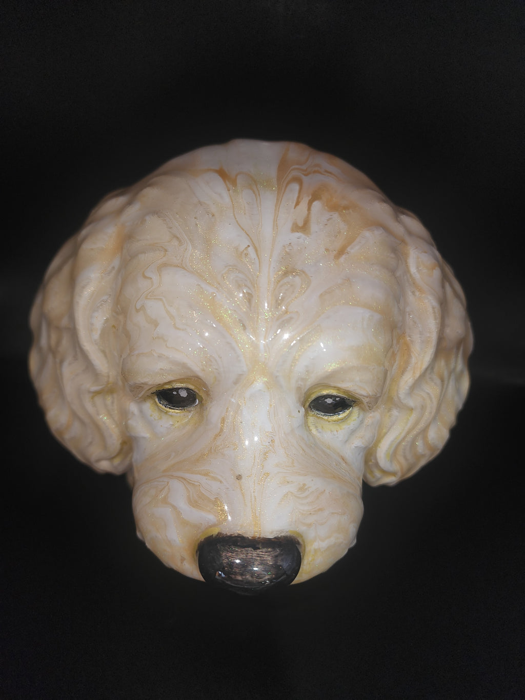 Cavapoo resin finish