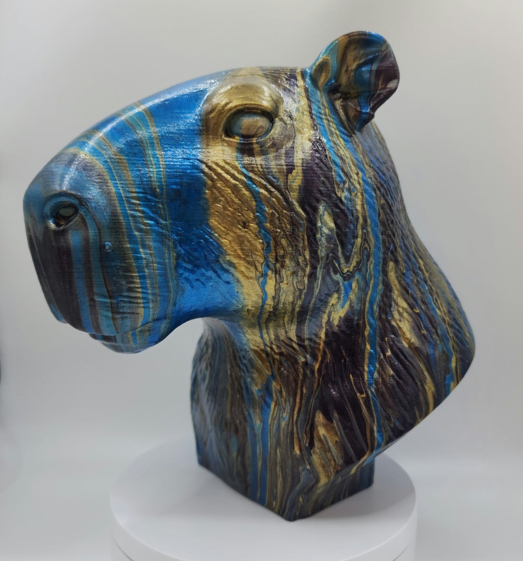 Capybara resin finish