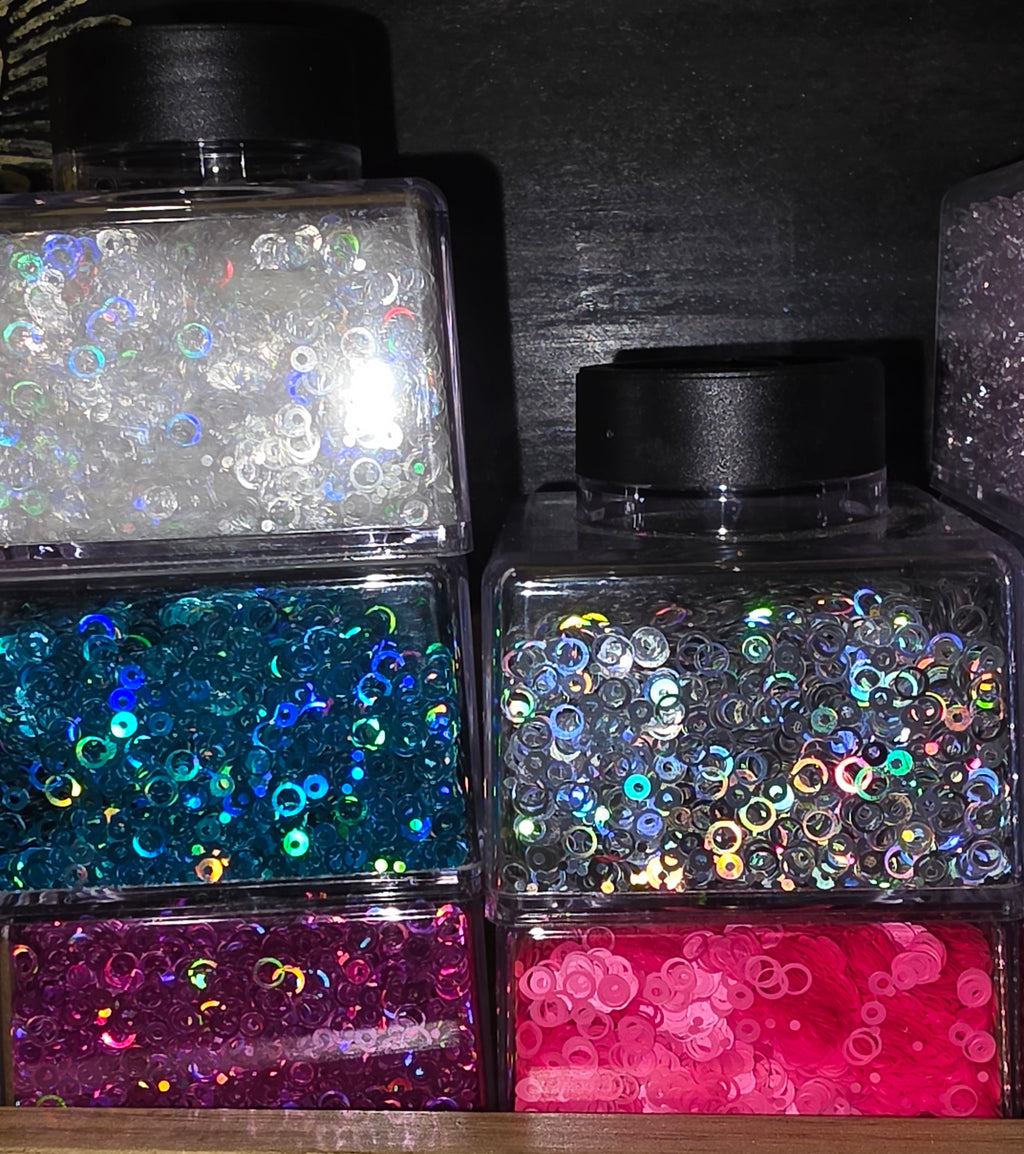Junk in the trunk aka glitter/clays