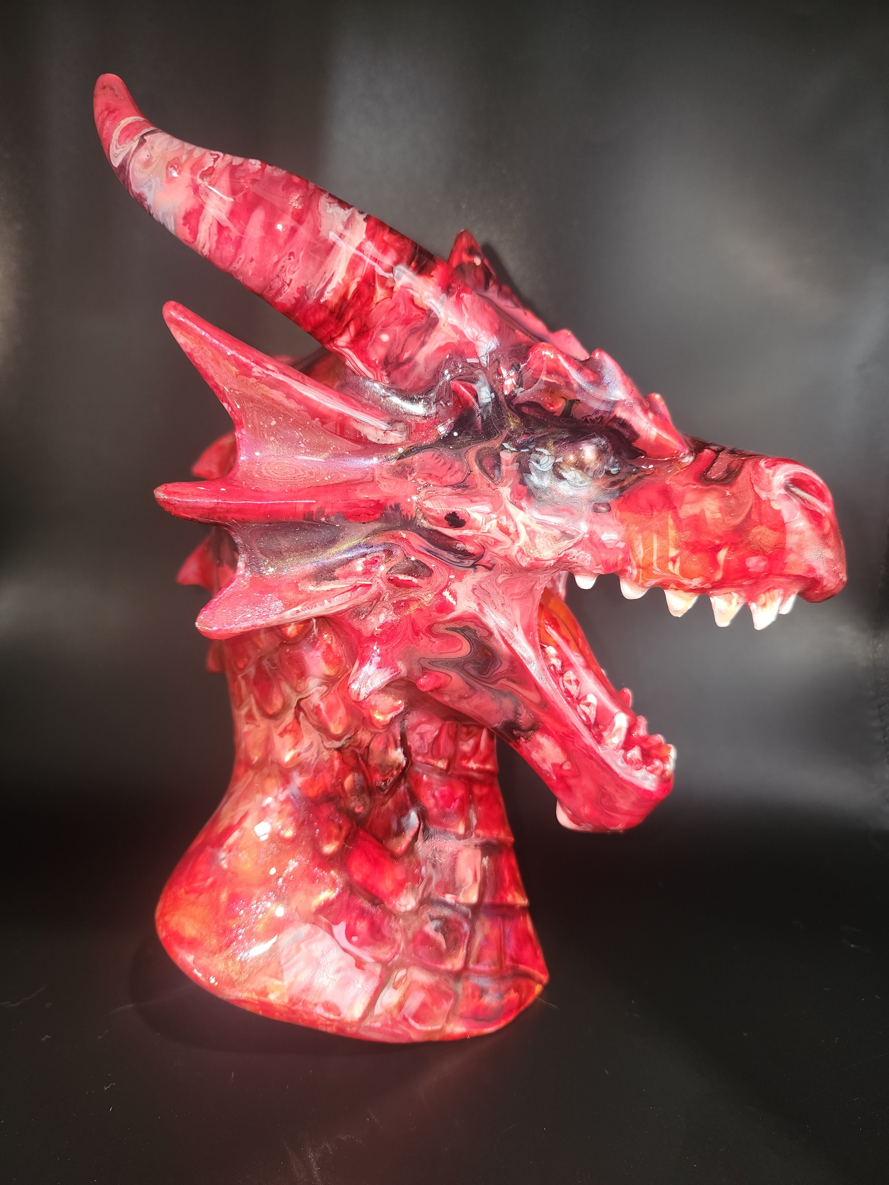 Dragon fire signature finish