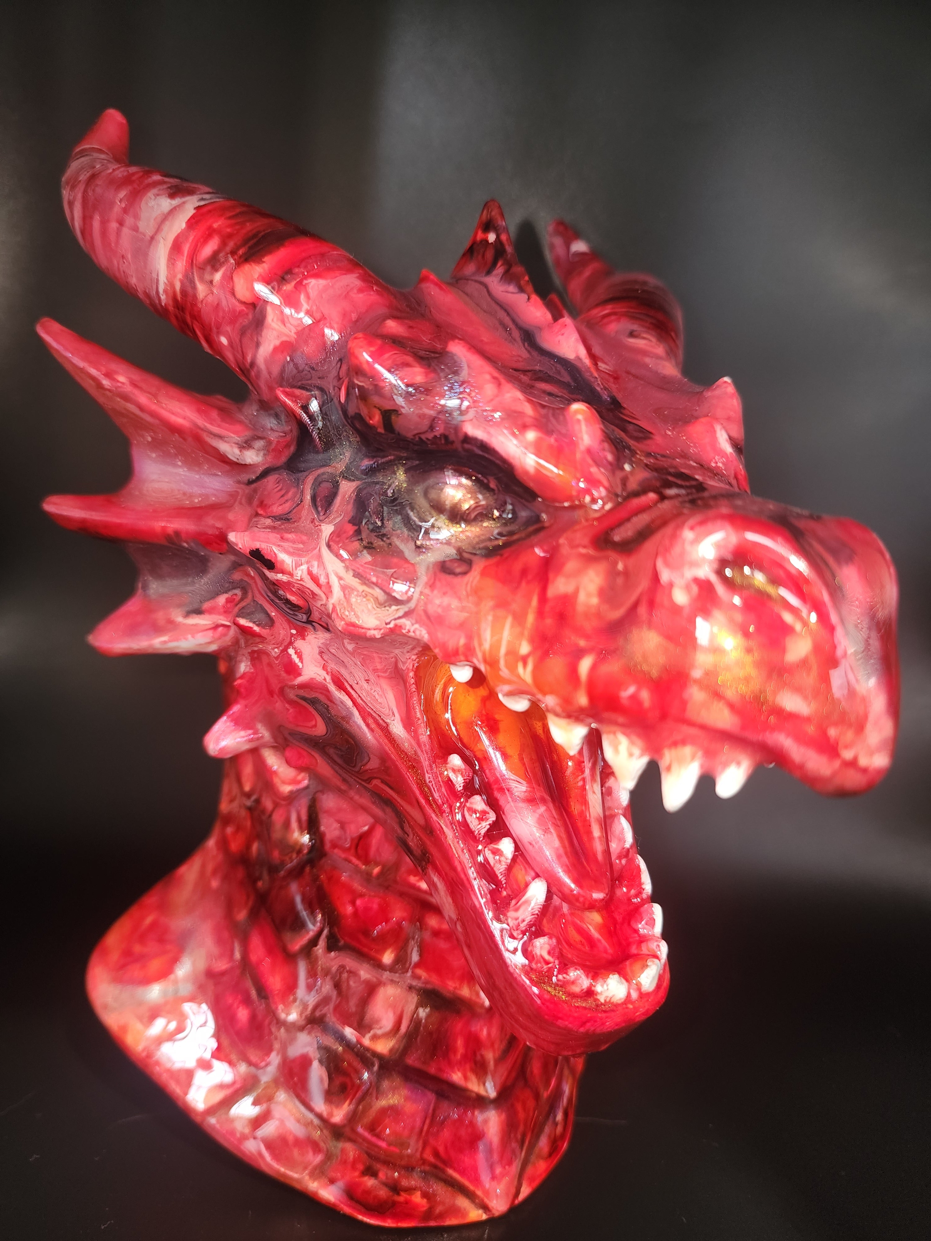 Dragon fire signature finish
