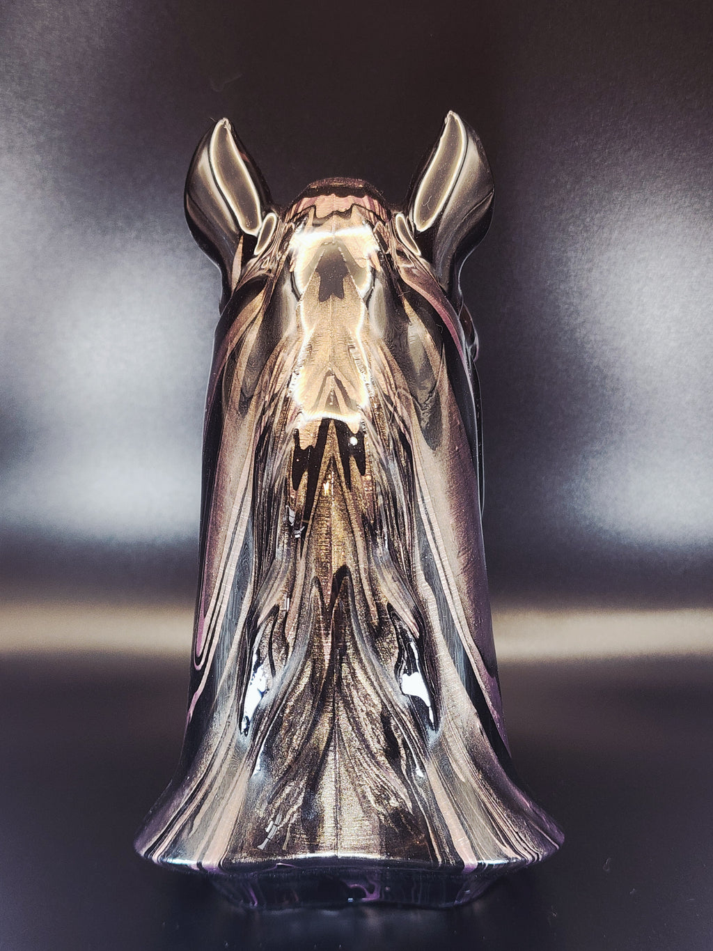 Horse resin finish