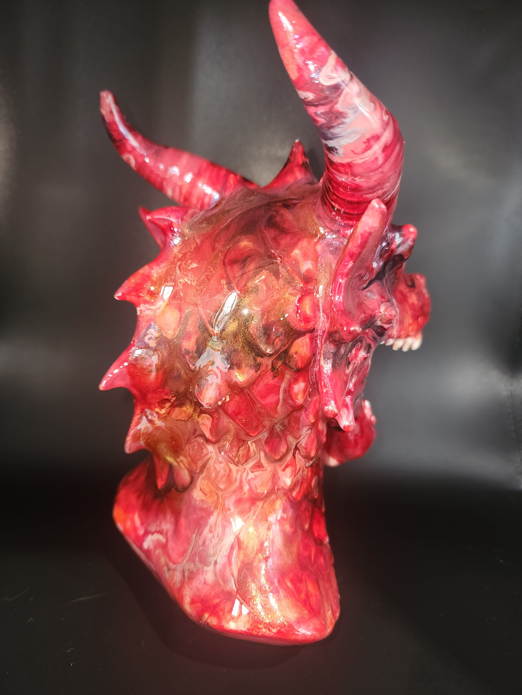 Dragon fire signature finish
