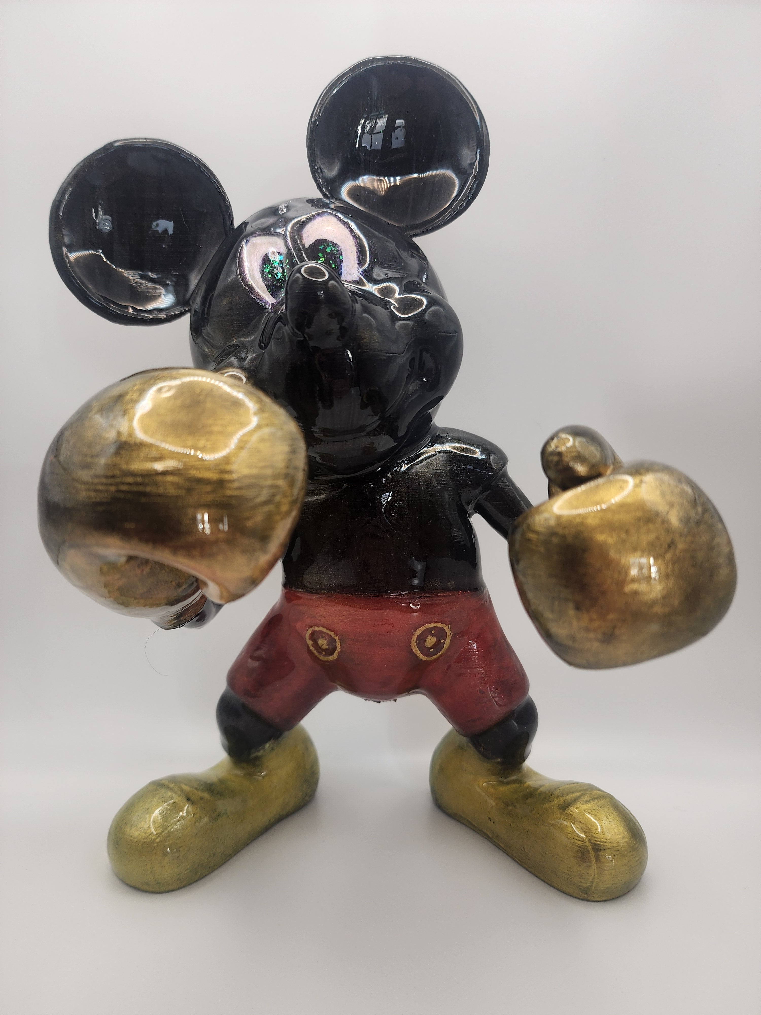 Not for sale Mickey Mouse Signature finish sample only