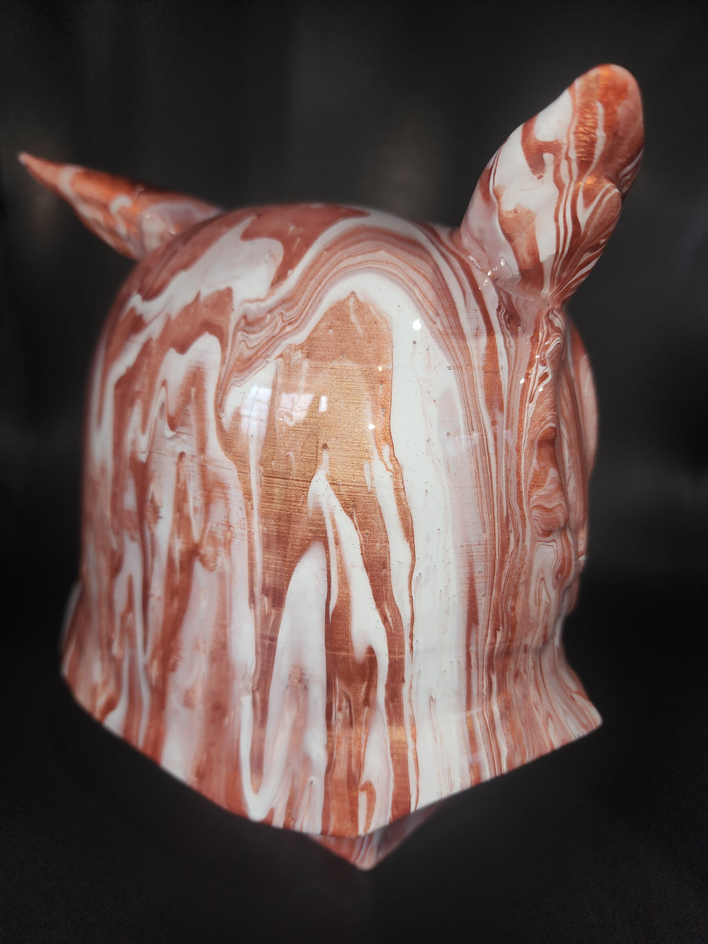 Owl resin finish