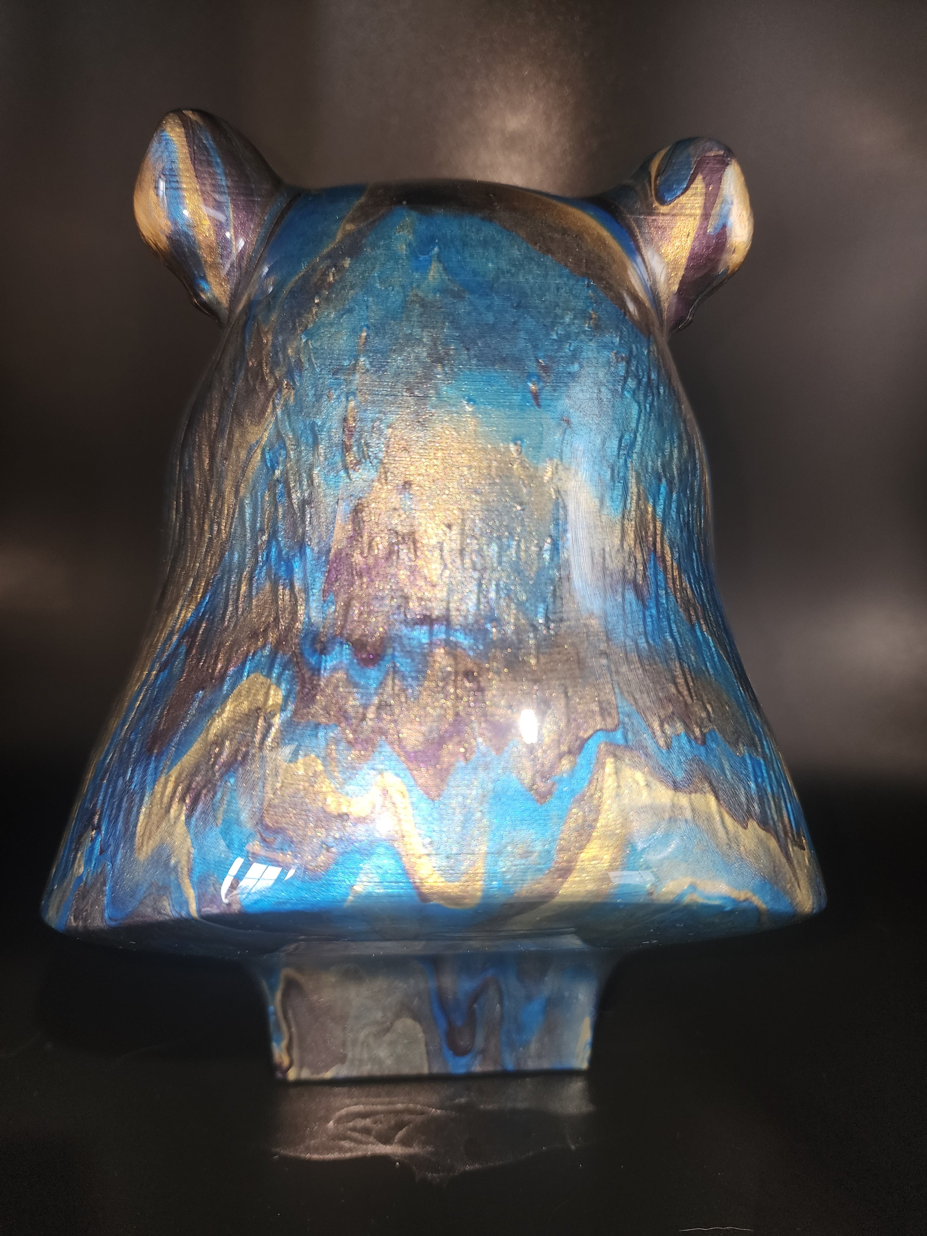 Capybara resin finish