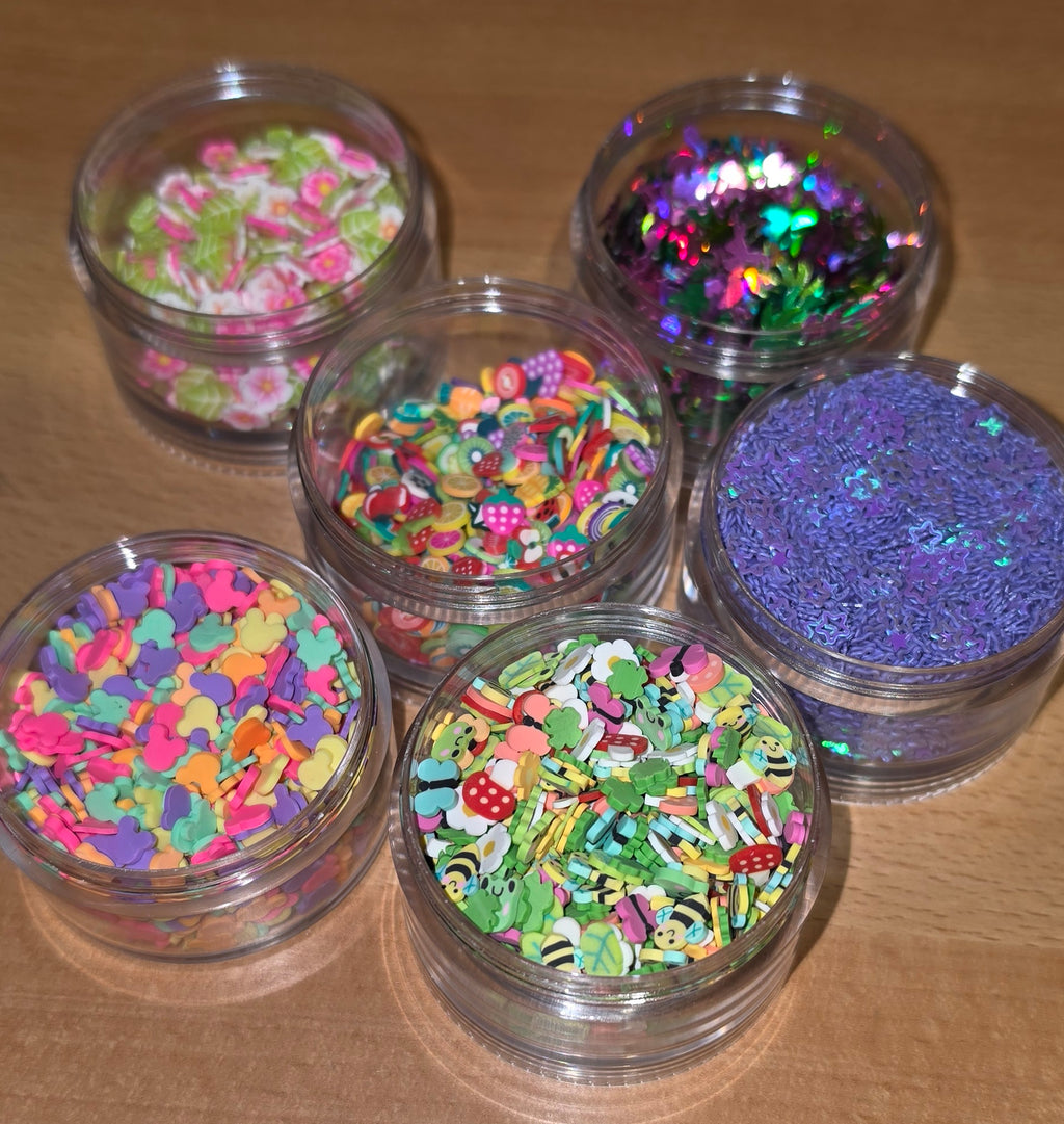 Junk in the trunk aka glitter/clays