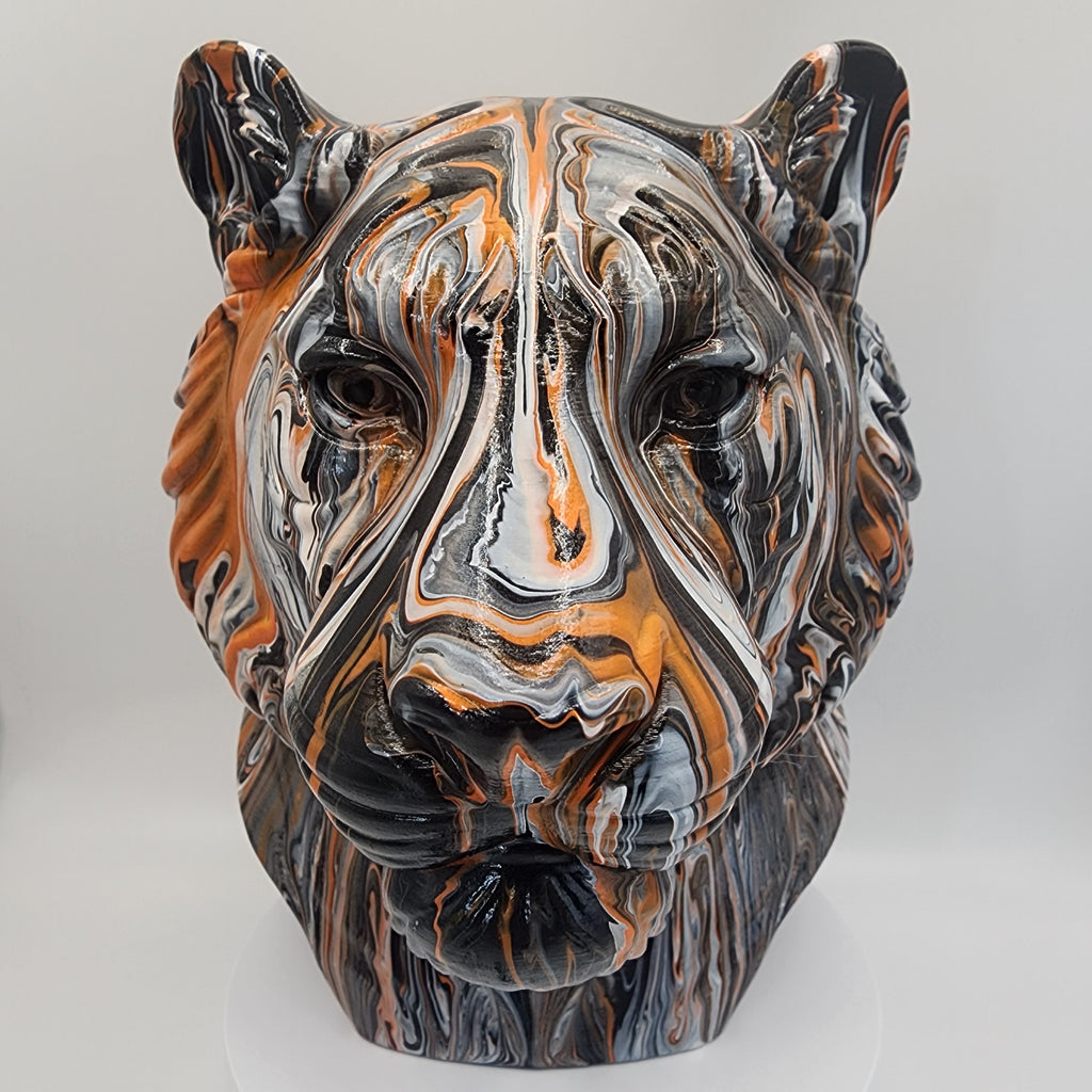 SOLD Tiger gloss varnish finish