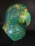 Parrot resin finish