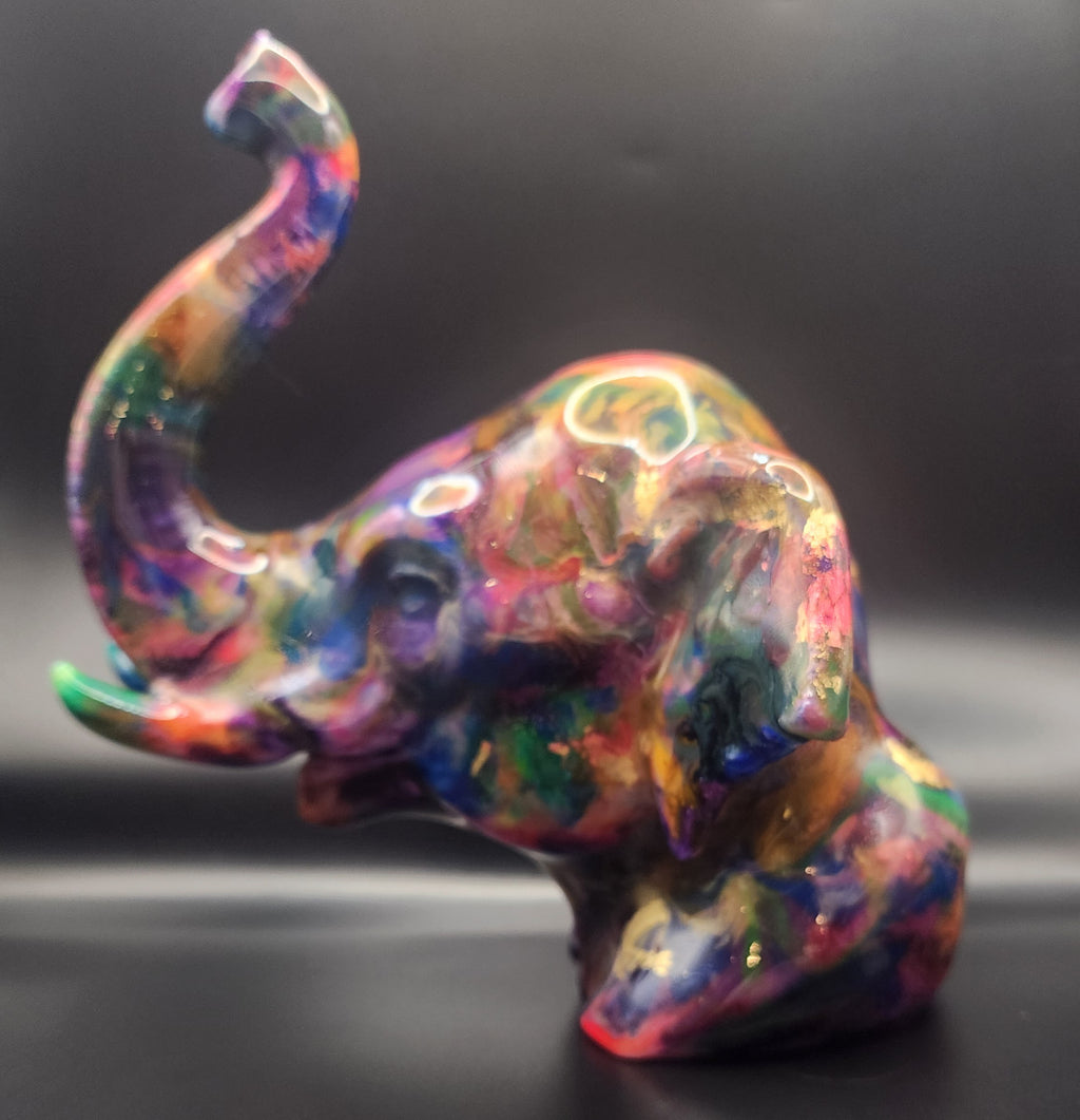 Not for sale Asian Elephant Signature finish sample