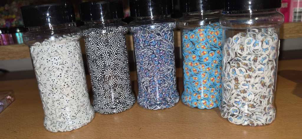 Junk in the trunk aka glitter/clays
