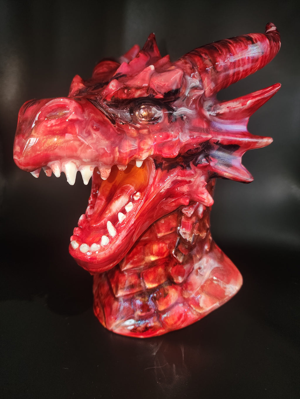 Dragon fire signature finish
