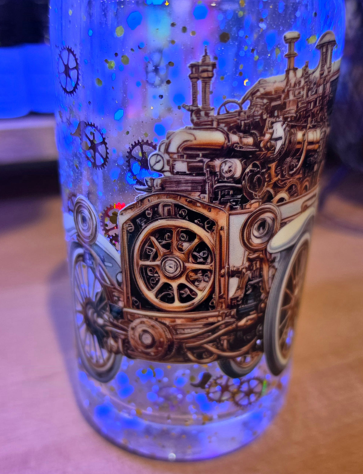 Premade 16oz steampunk car