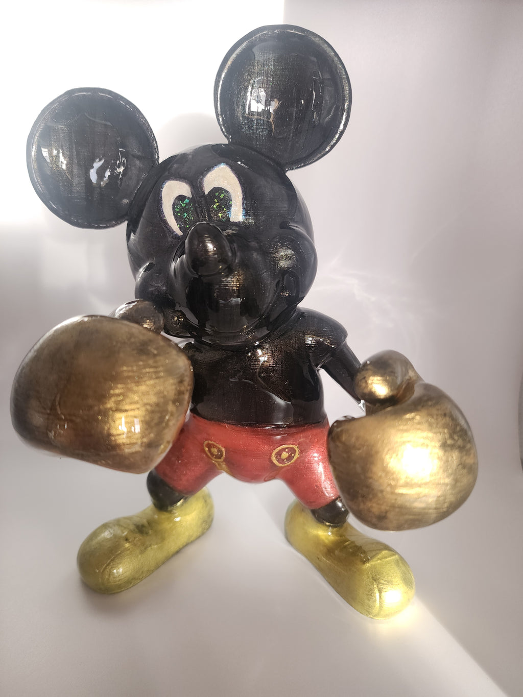 Not for sale Mickey Mouse Signature finish sample only
