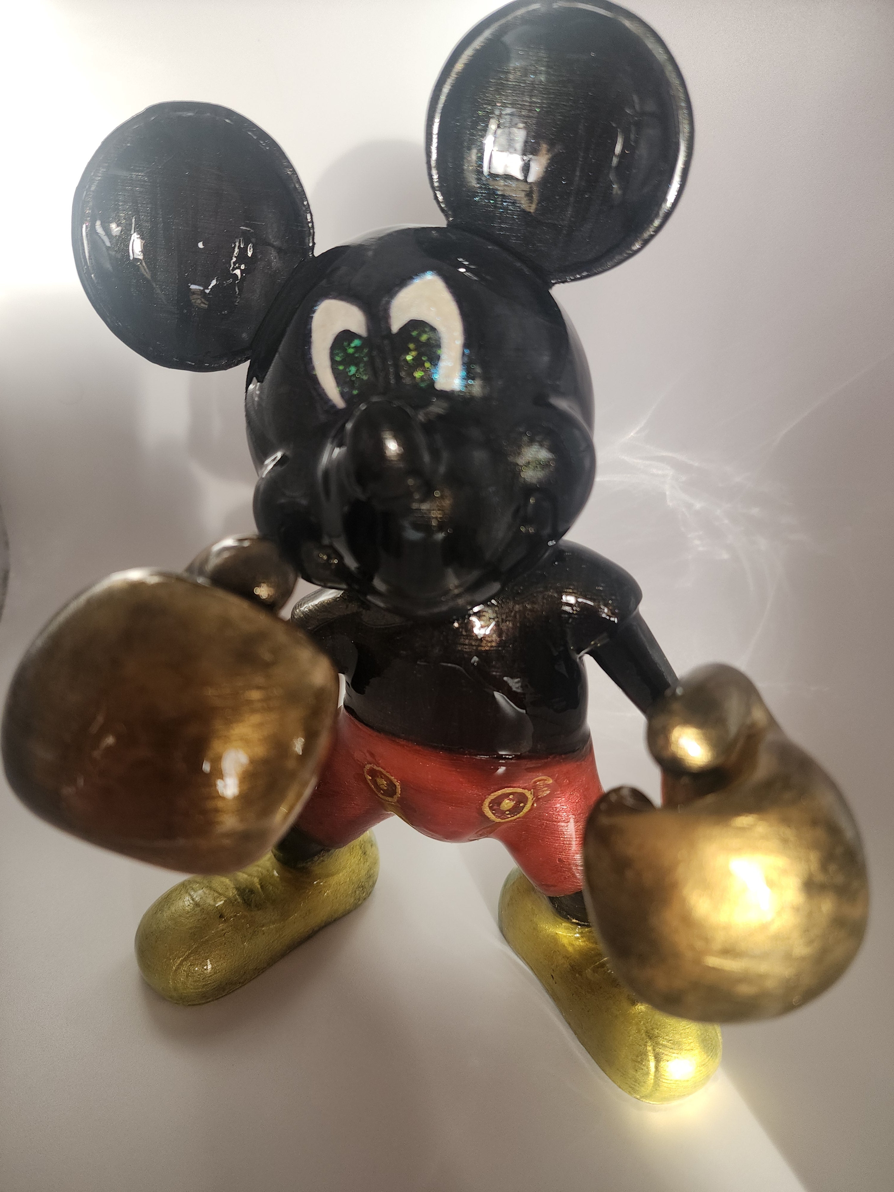 Not for sale Mickey Mouse Signature finish sample only