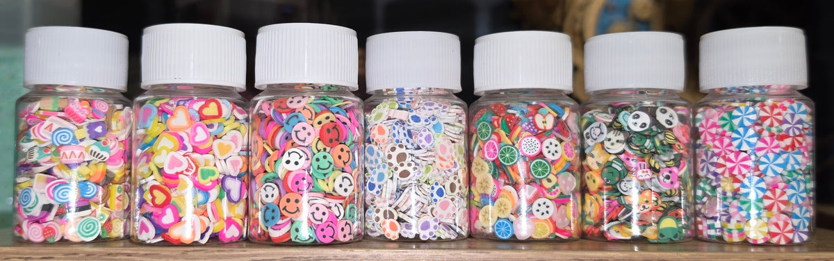 Junk in the trunk aka glitter/clays