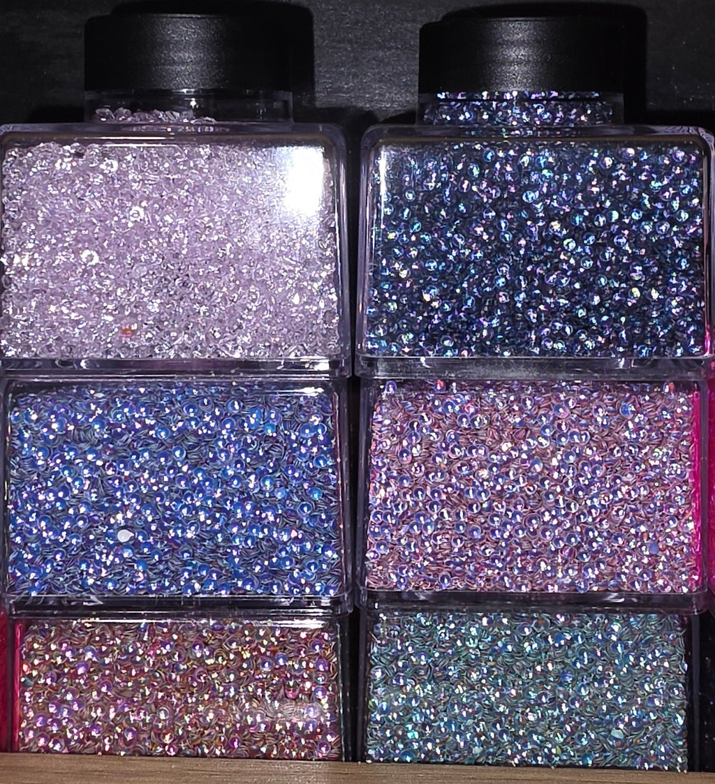 Junk in the trunk aka glitter/clays