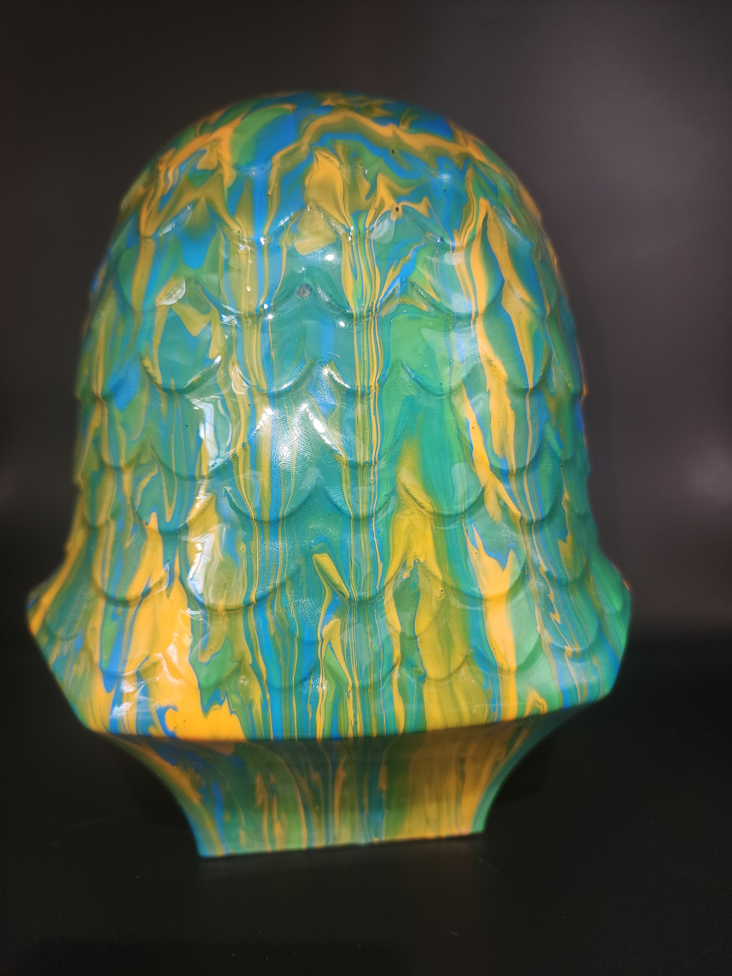 Parrot resin finish