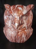Owl resin finish