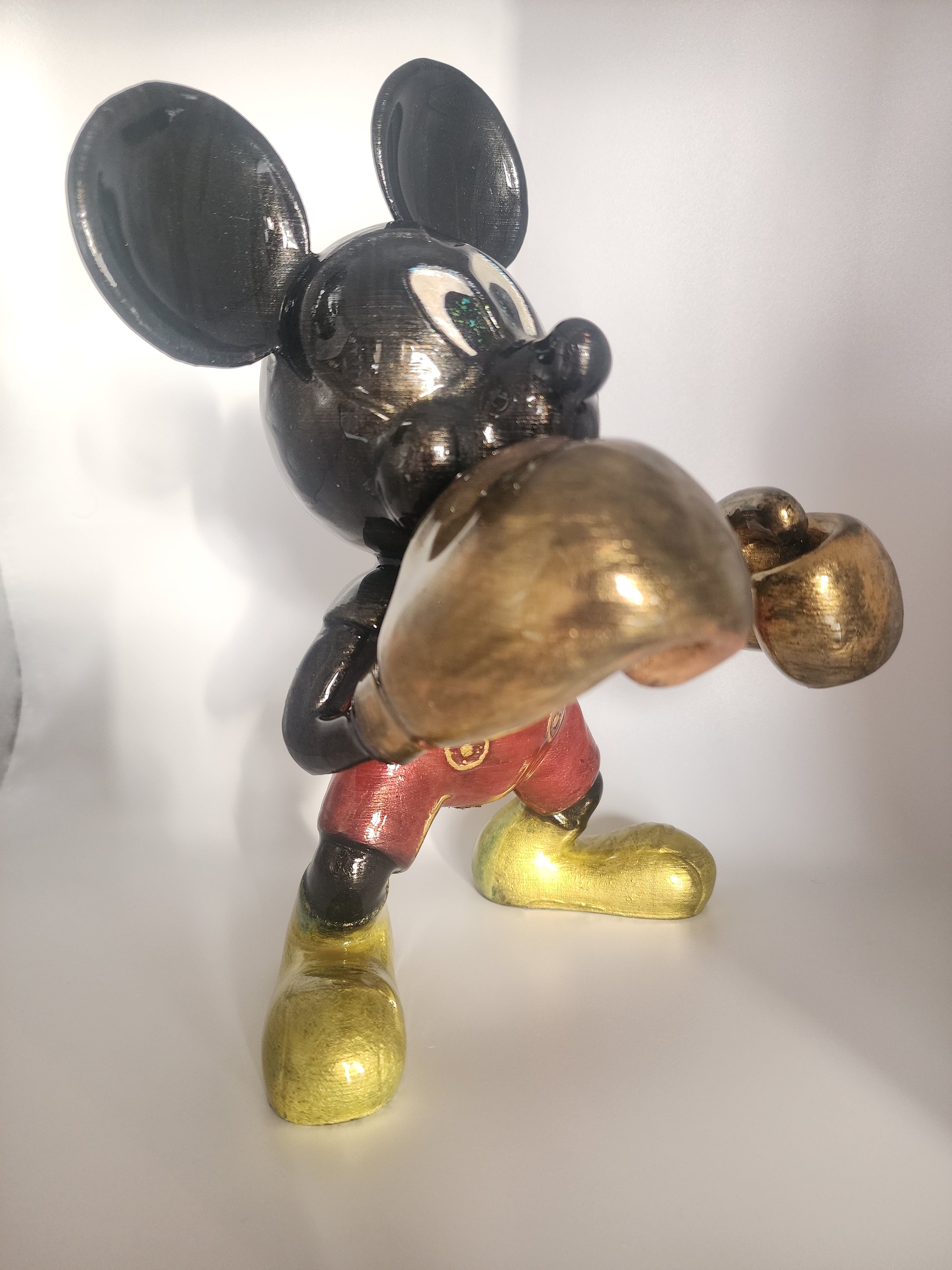 Not for sale Mickey Mouse Signature finish sample only