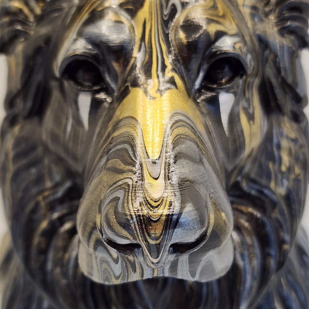 German Shepherd gloss varnish finish