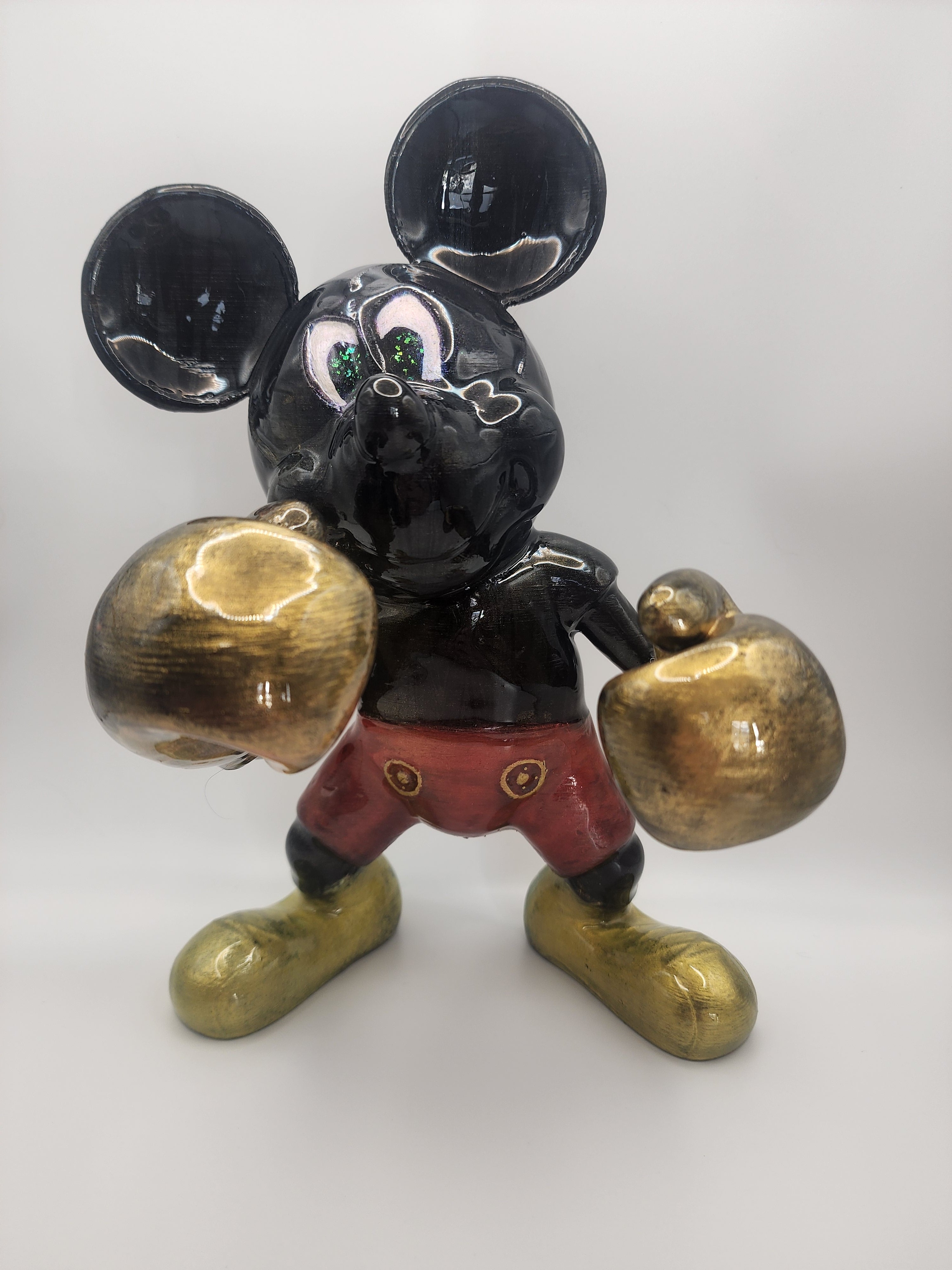 Not for sale Mickey Mouse Signature finish sample only
