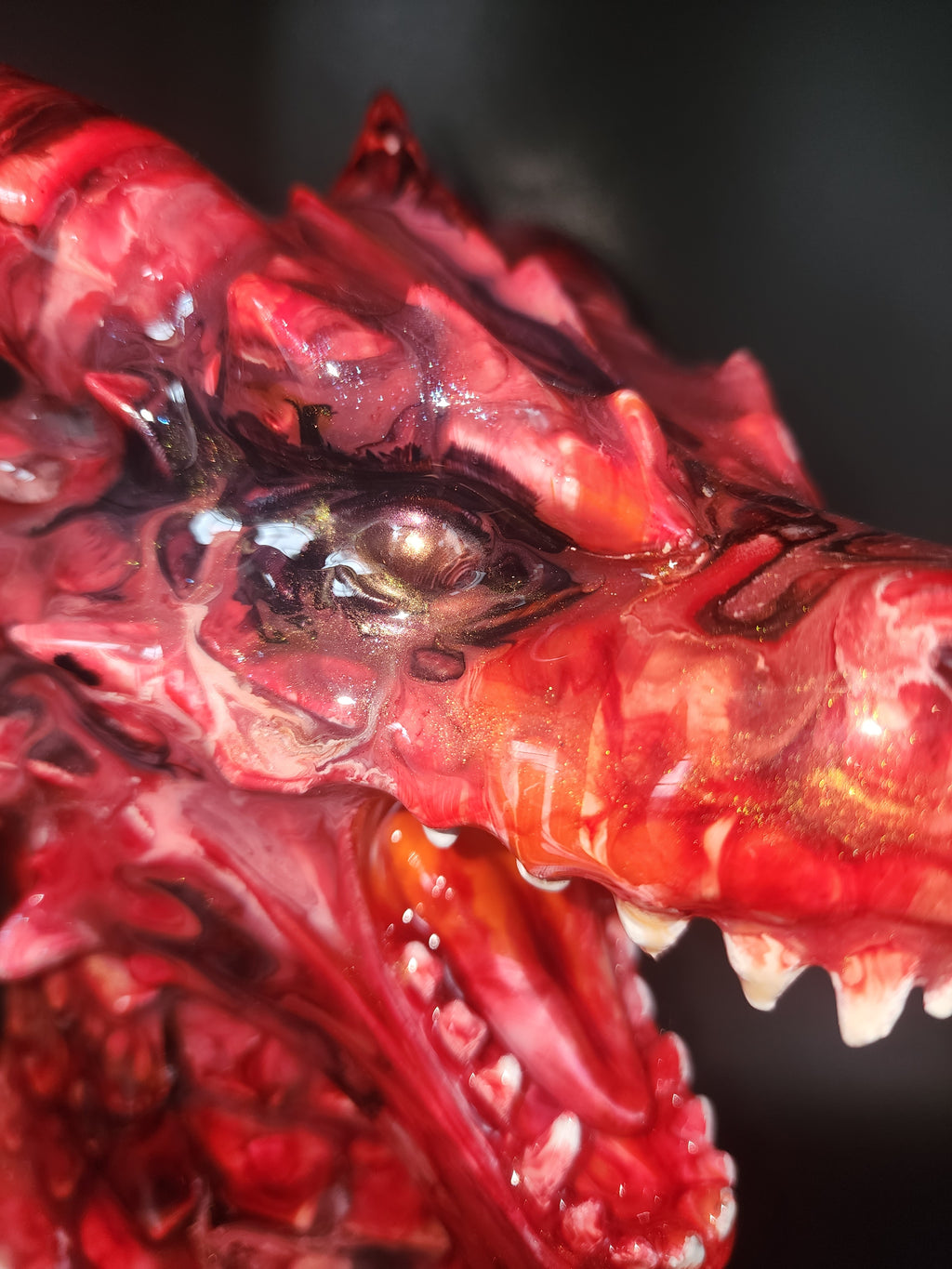 Dragon fire signature finish