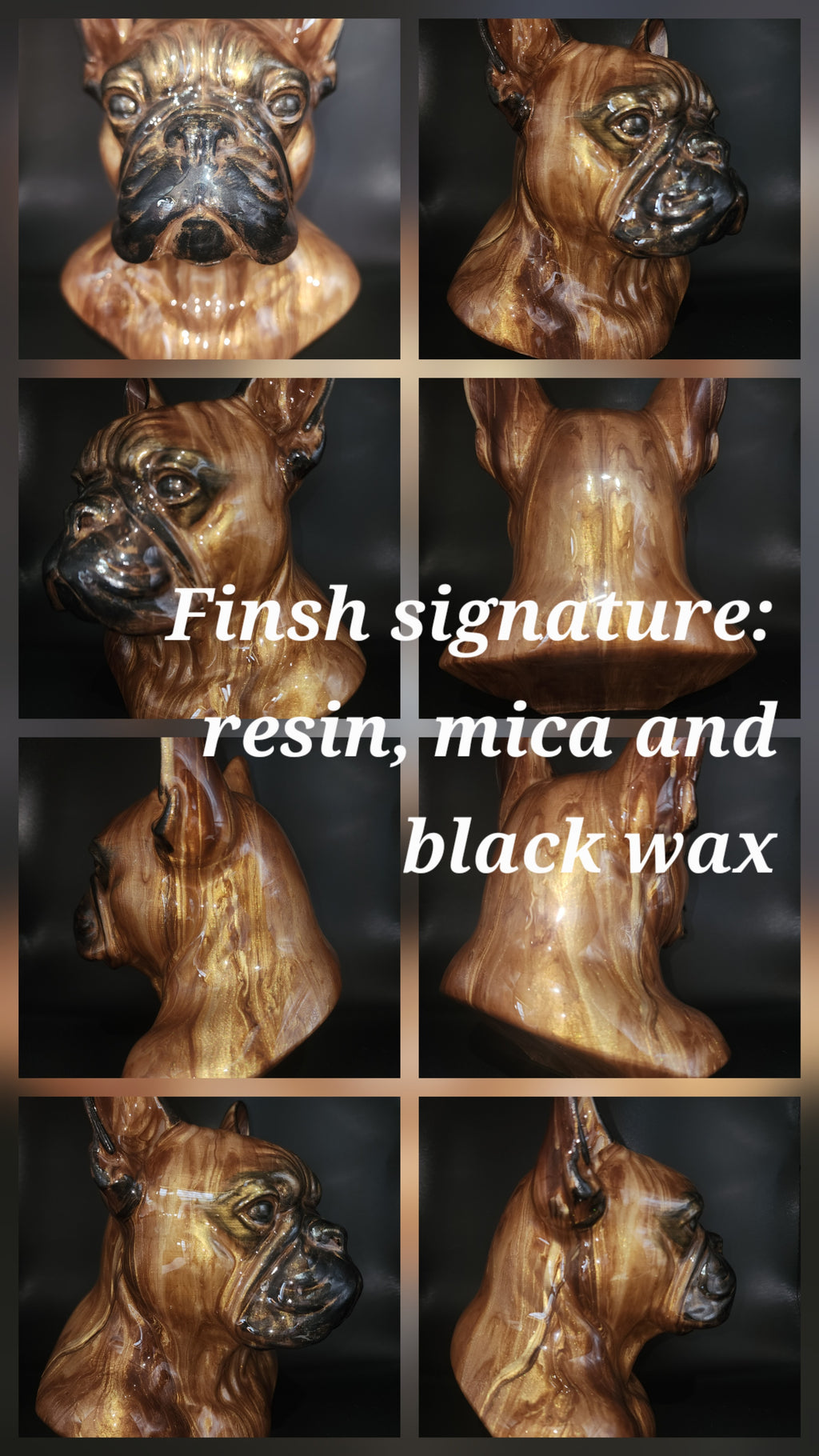 French Bulldog signature finish