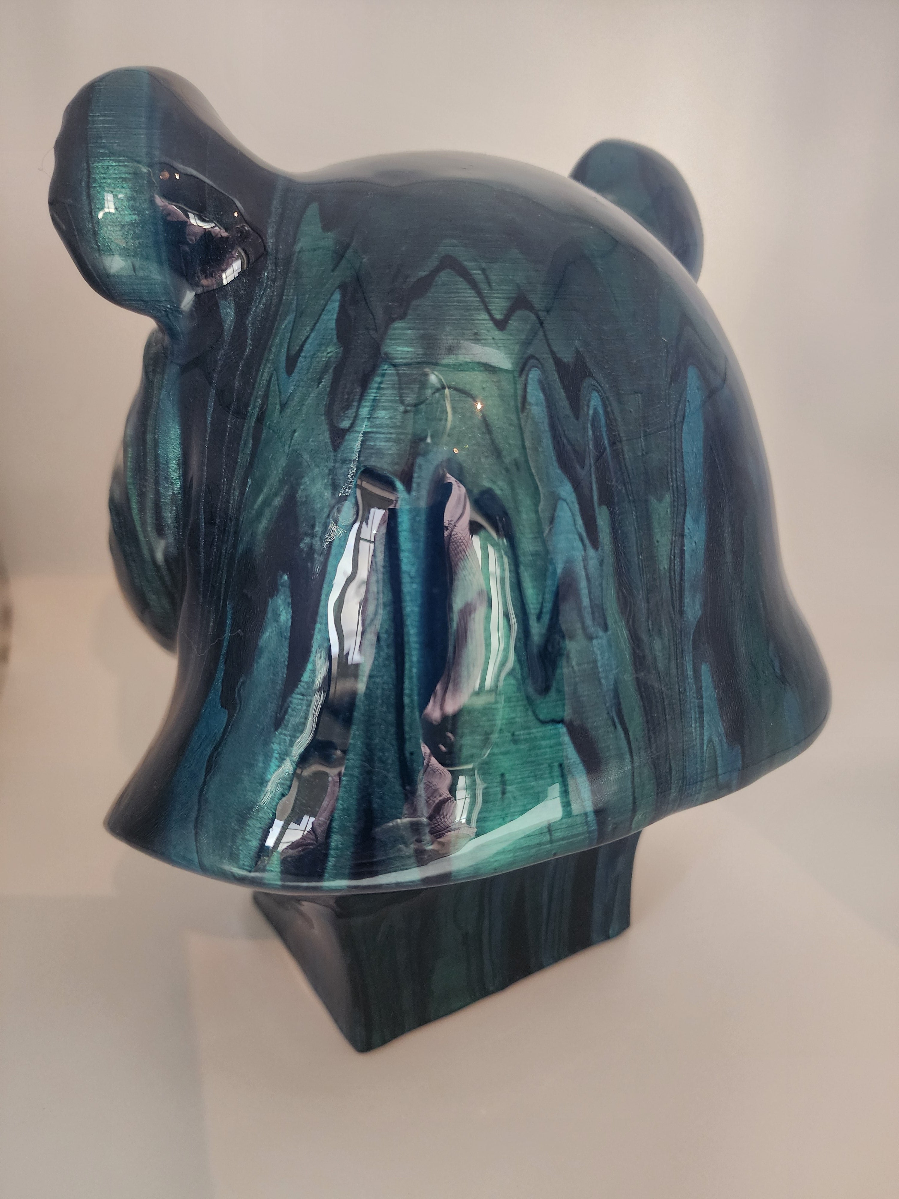Panda resin finish