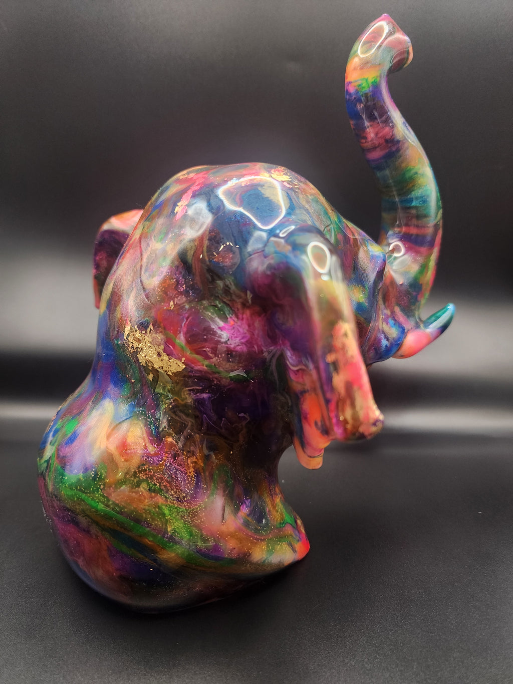 Not for sale Asian Elephant Signature finish sample