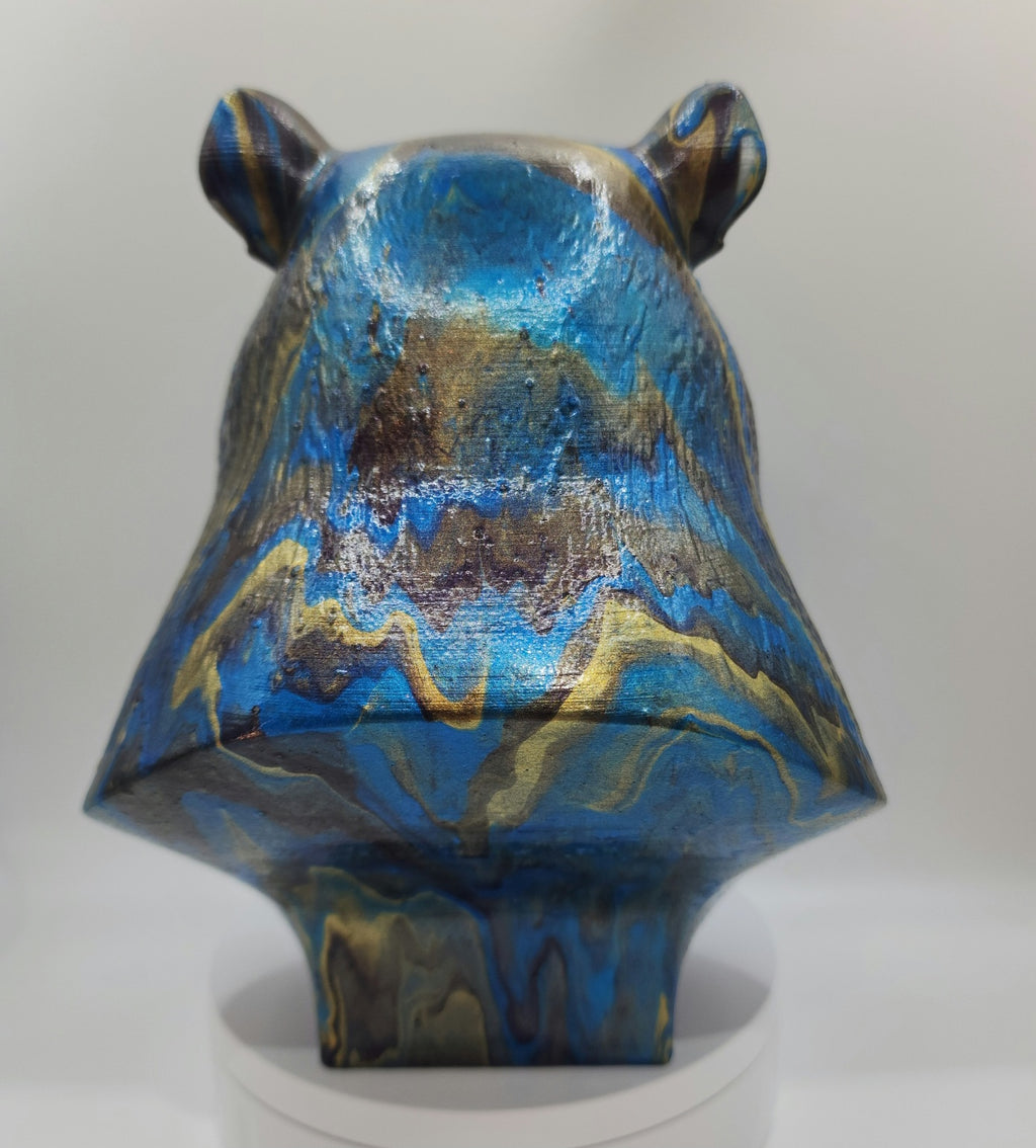 Capybara resin finish