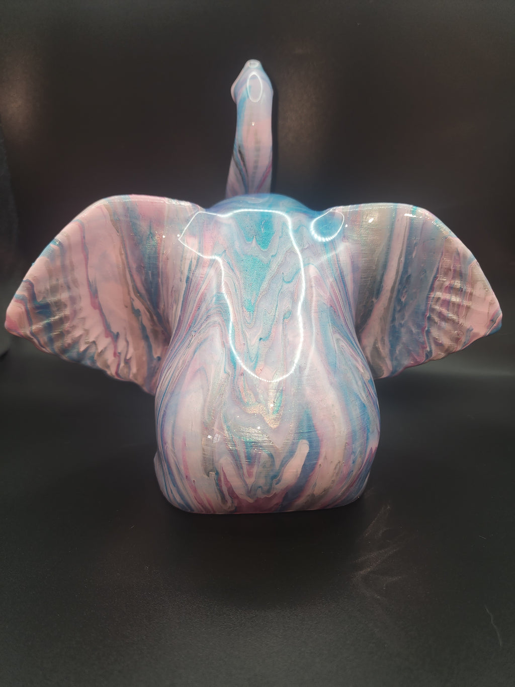 Elephant resin finish