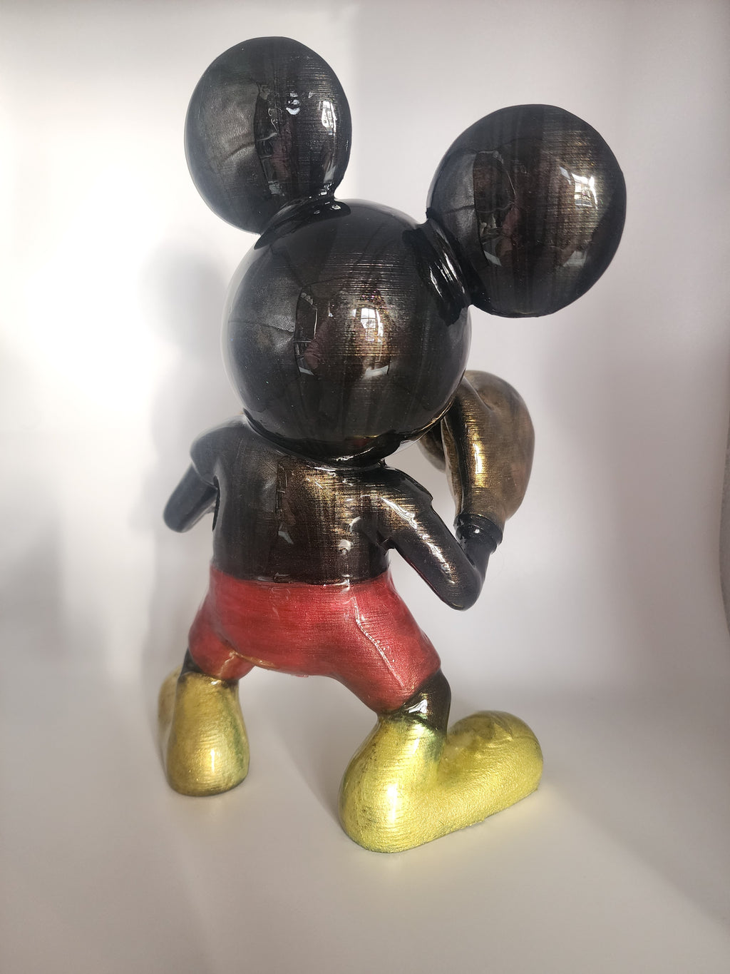 Not for sale Mickey Mouse Signature finish sample only