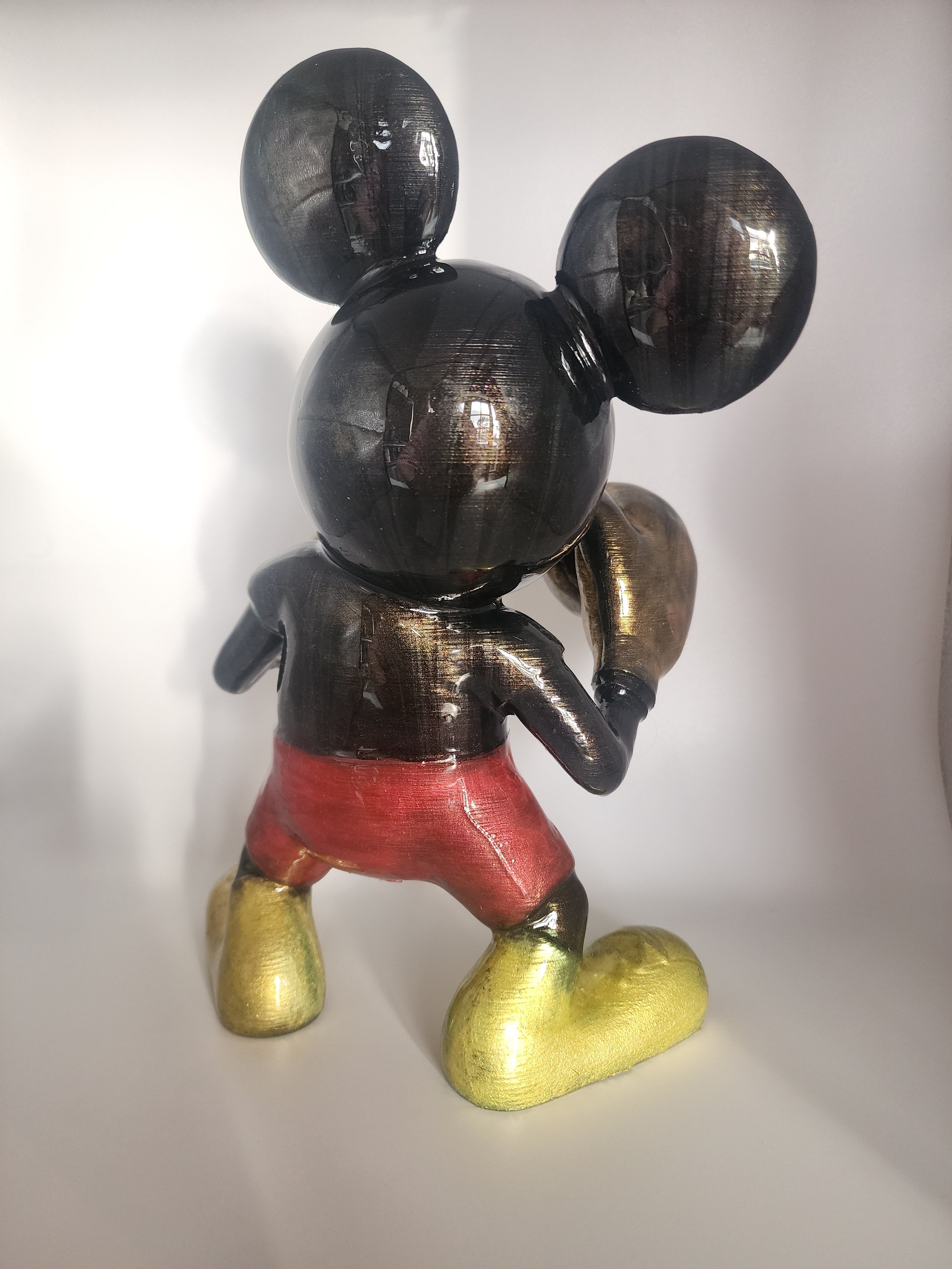Not for sale Mickey Mouse Signature finish sample only