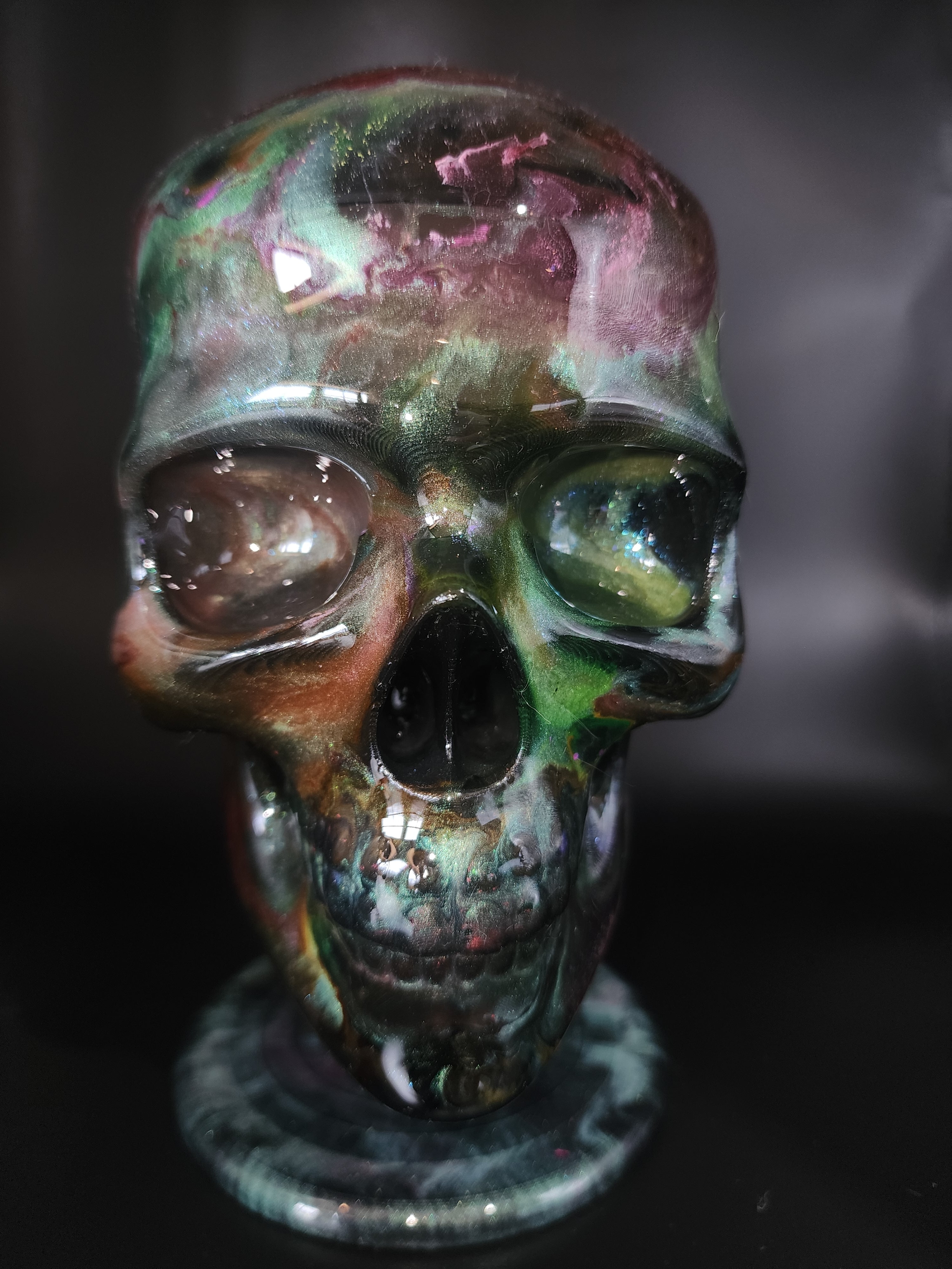 Skull signature finish