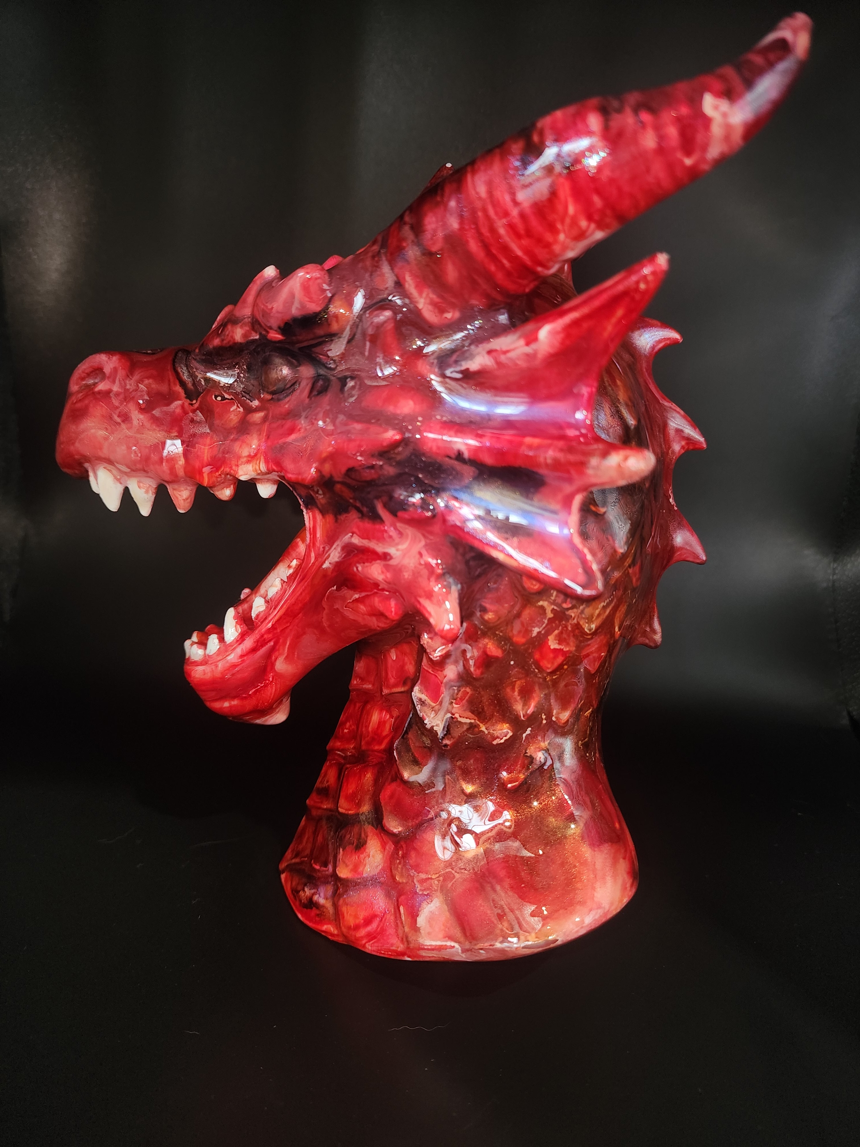 Dragon fire signature finish
