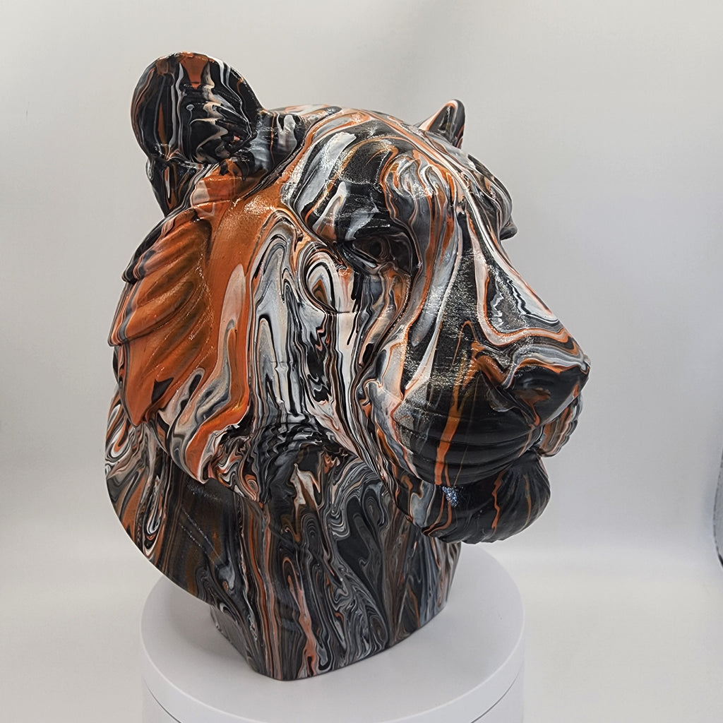 SOLD Tiger gloss varnish finish
