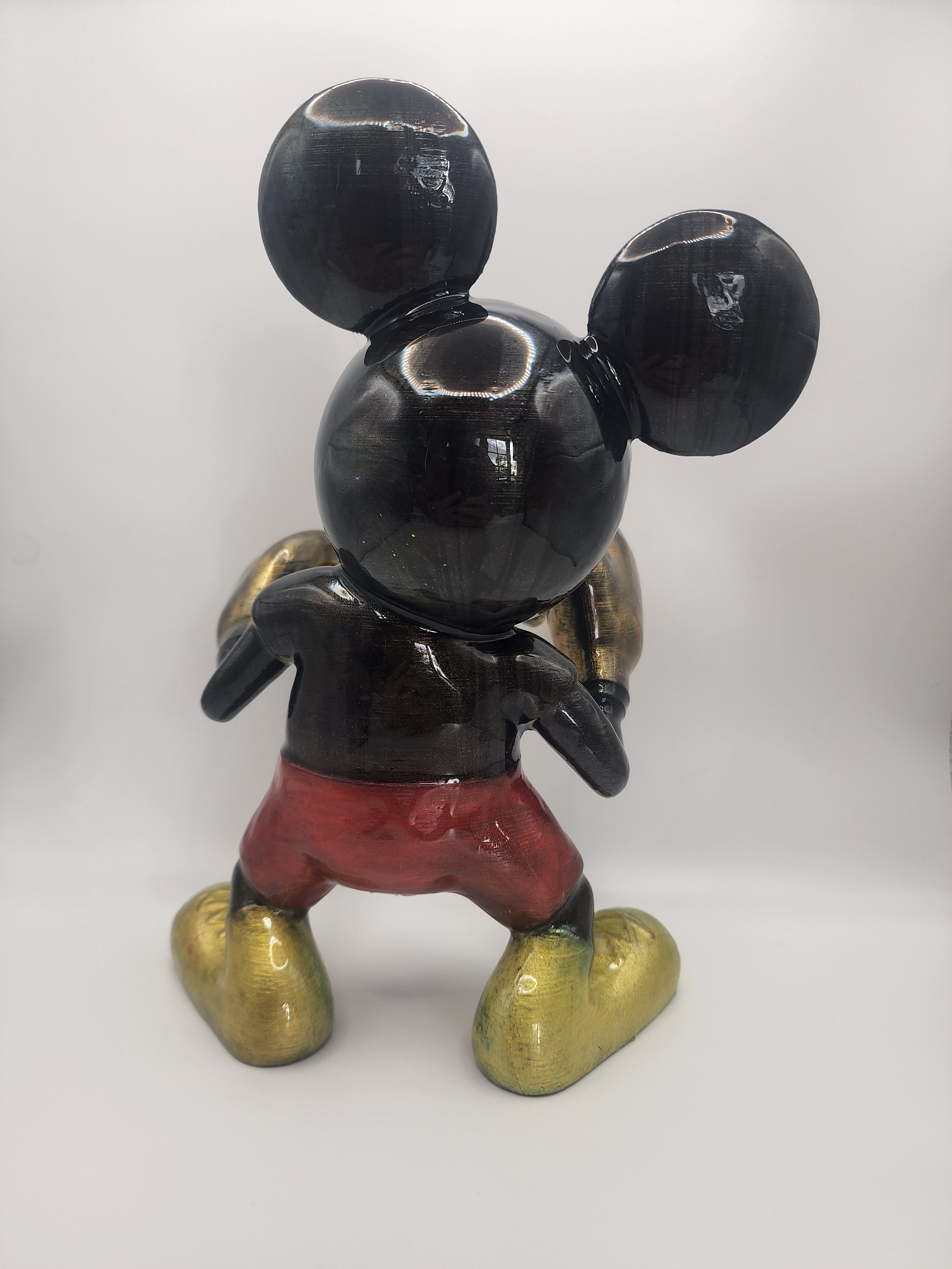Not for sale Mickey Mouse Signature finish sample only