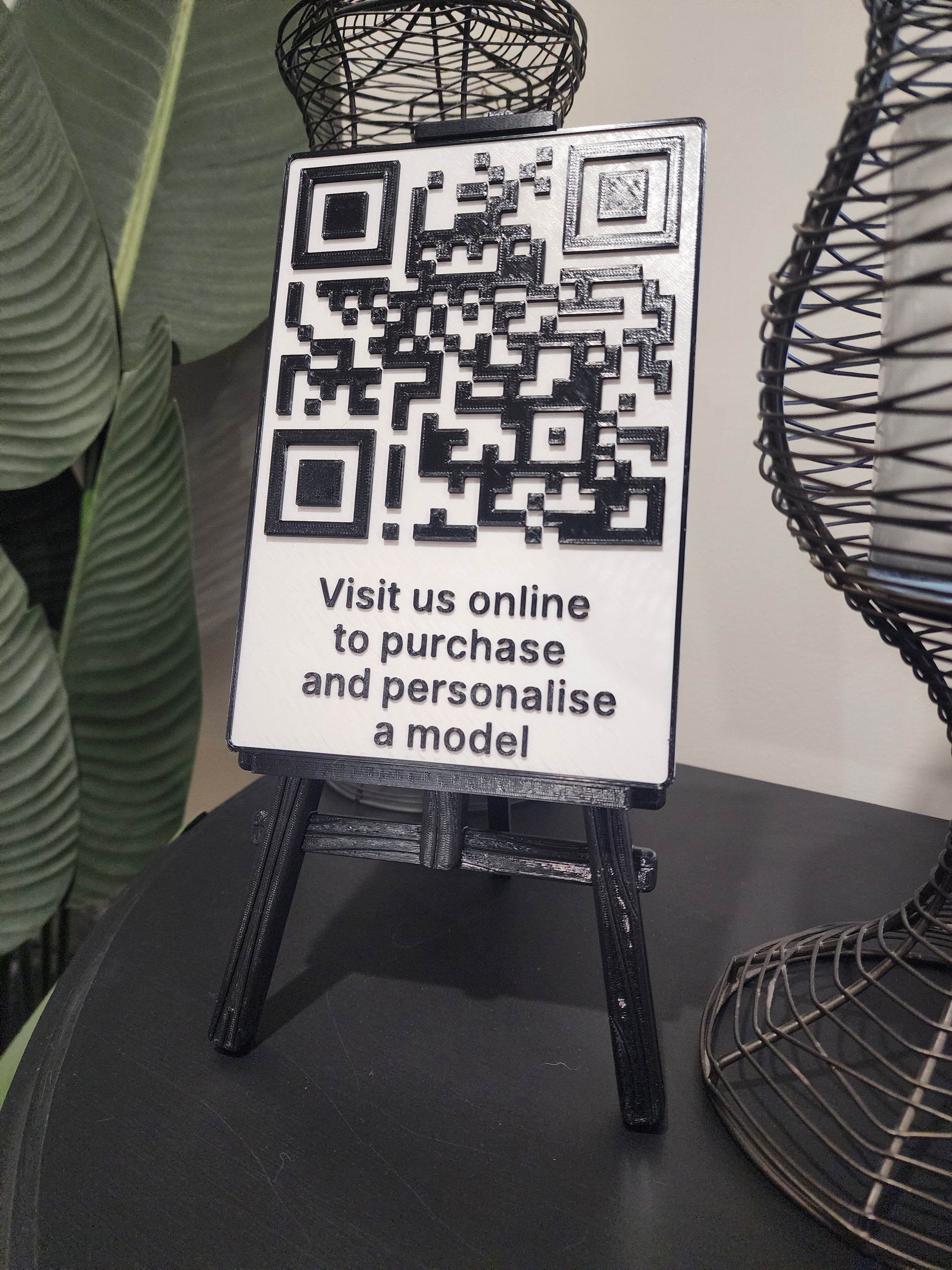 QR Code sign Large