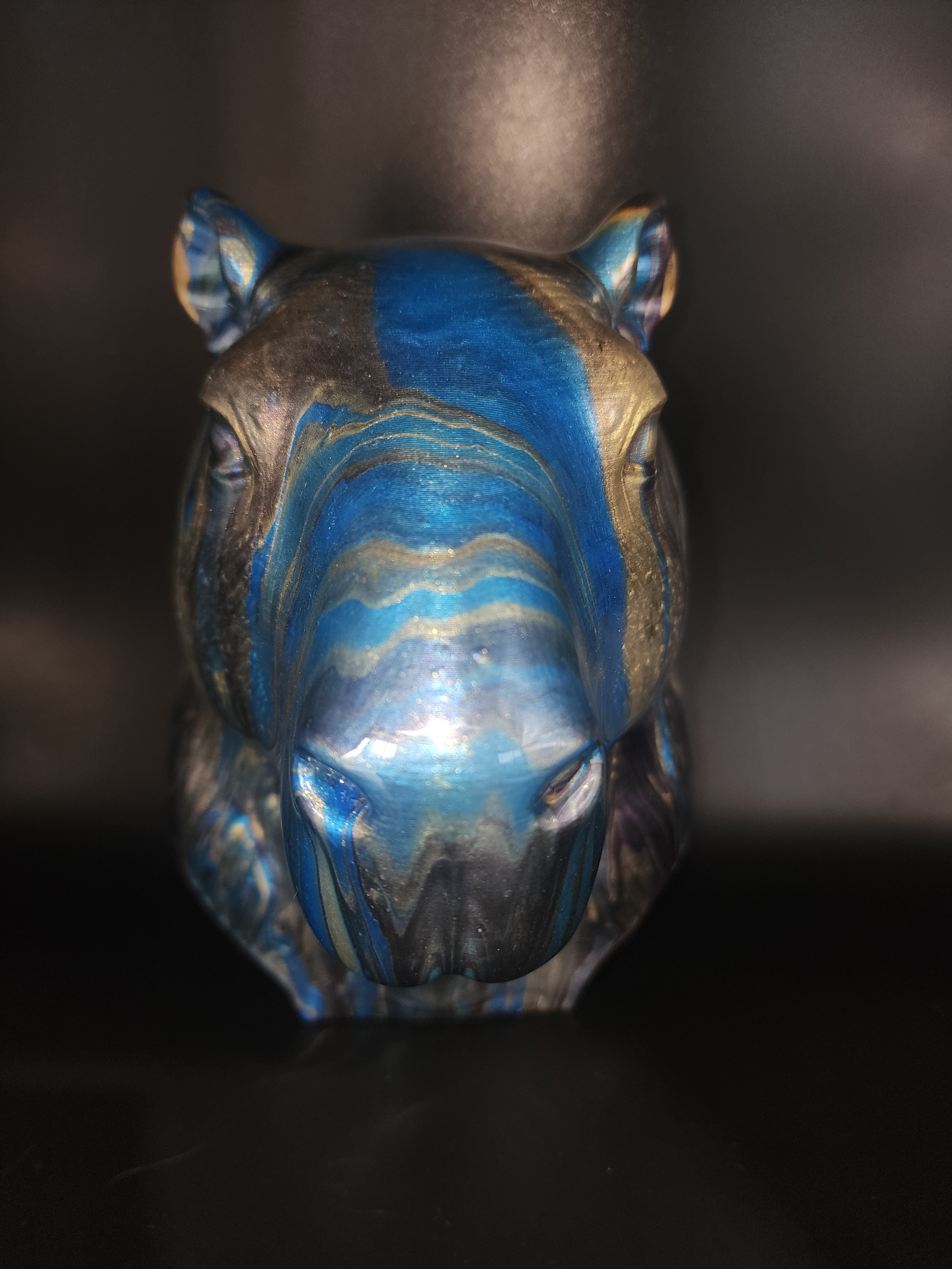Capybara resin finish