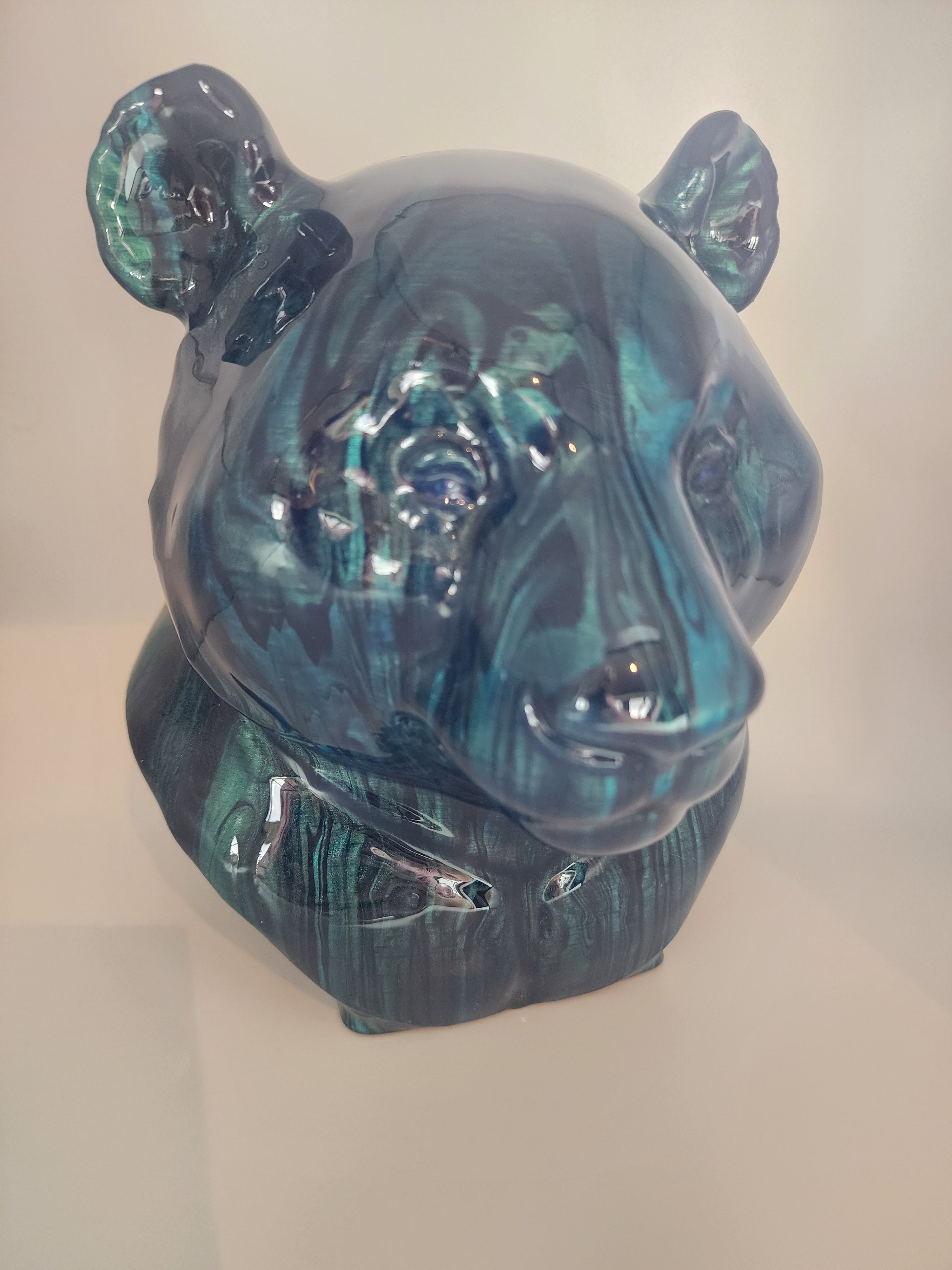 Panda resin finish