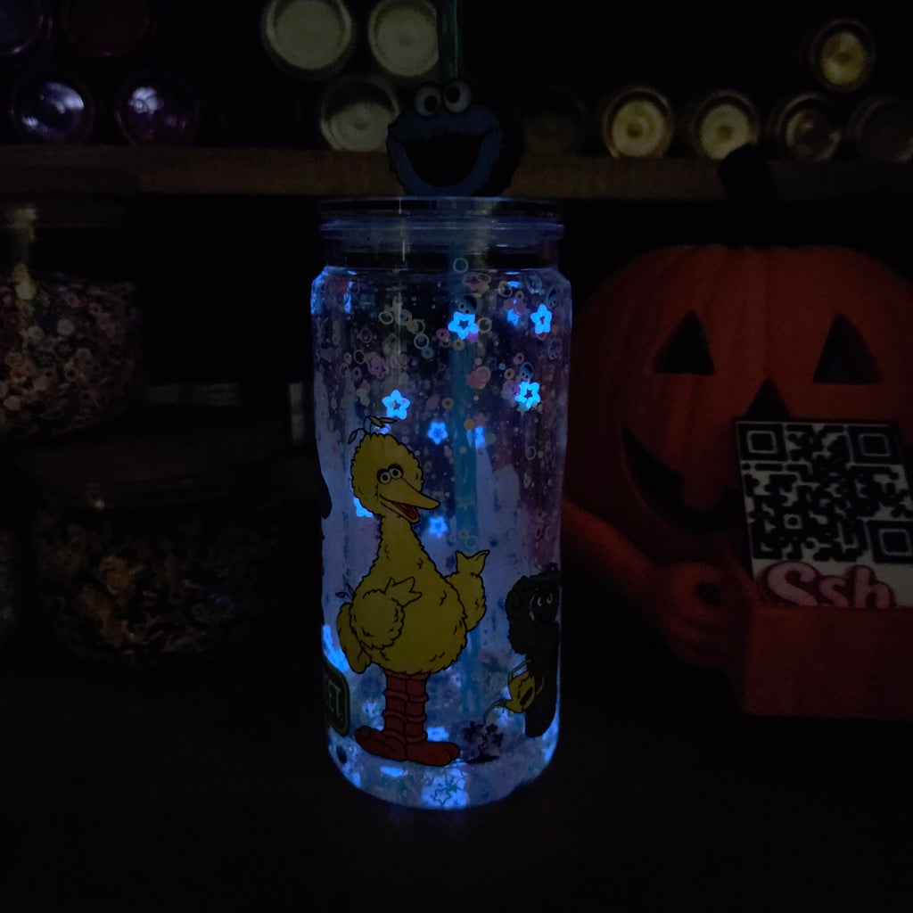 Premade 20oz acrylic Sesame Street