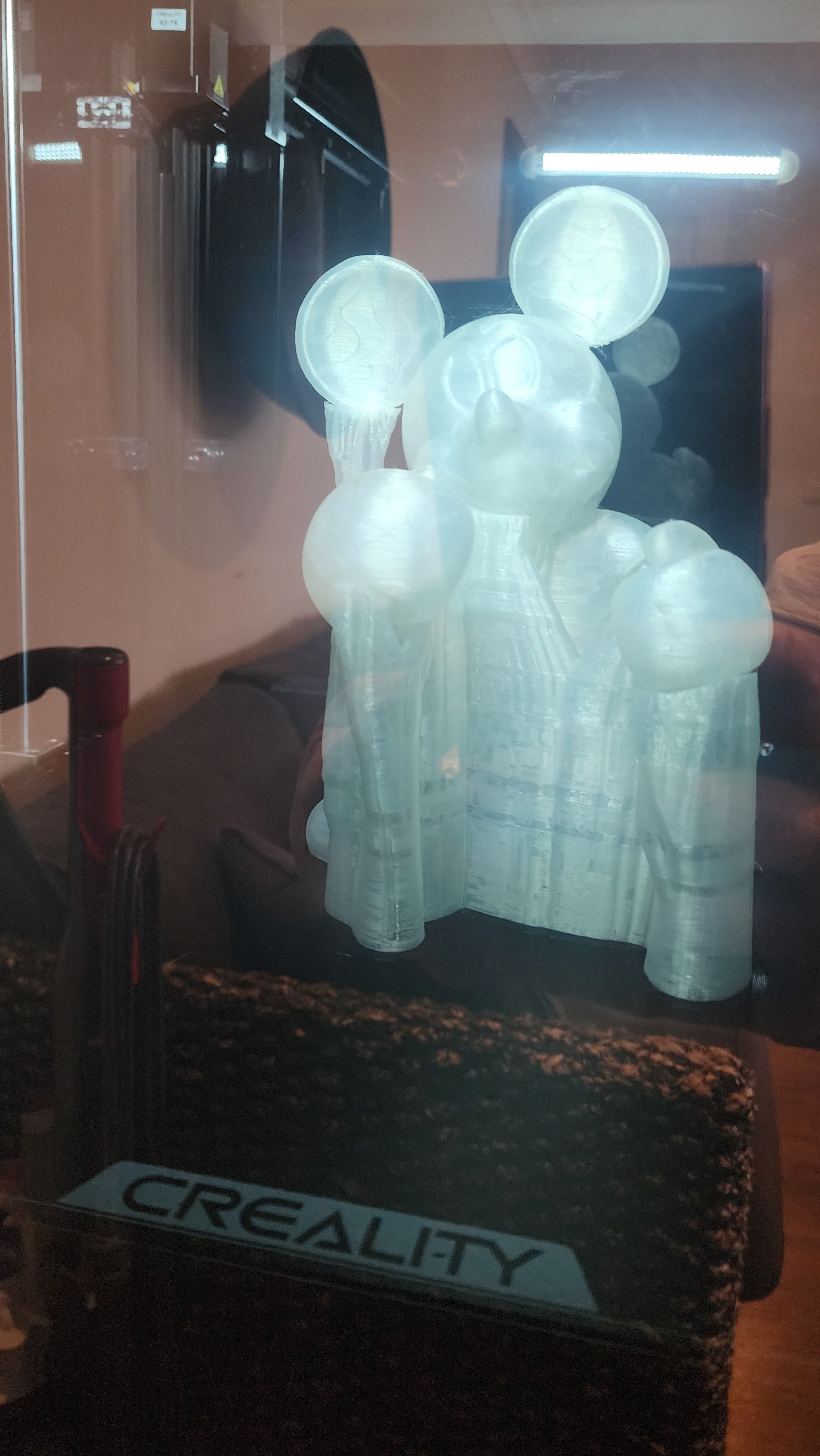 Not for sale Mickey Mouse Signature finish sample only
