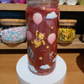 Premade 20oz acrylic poo bear snowglobe