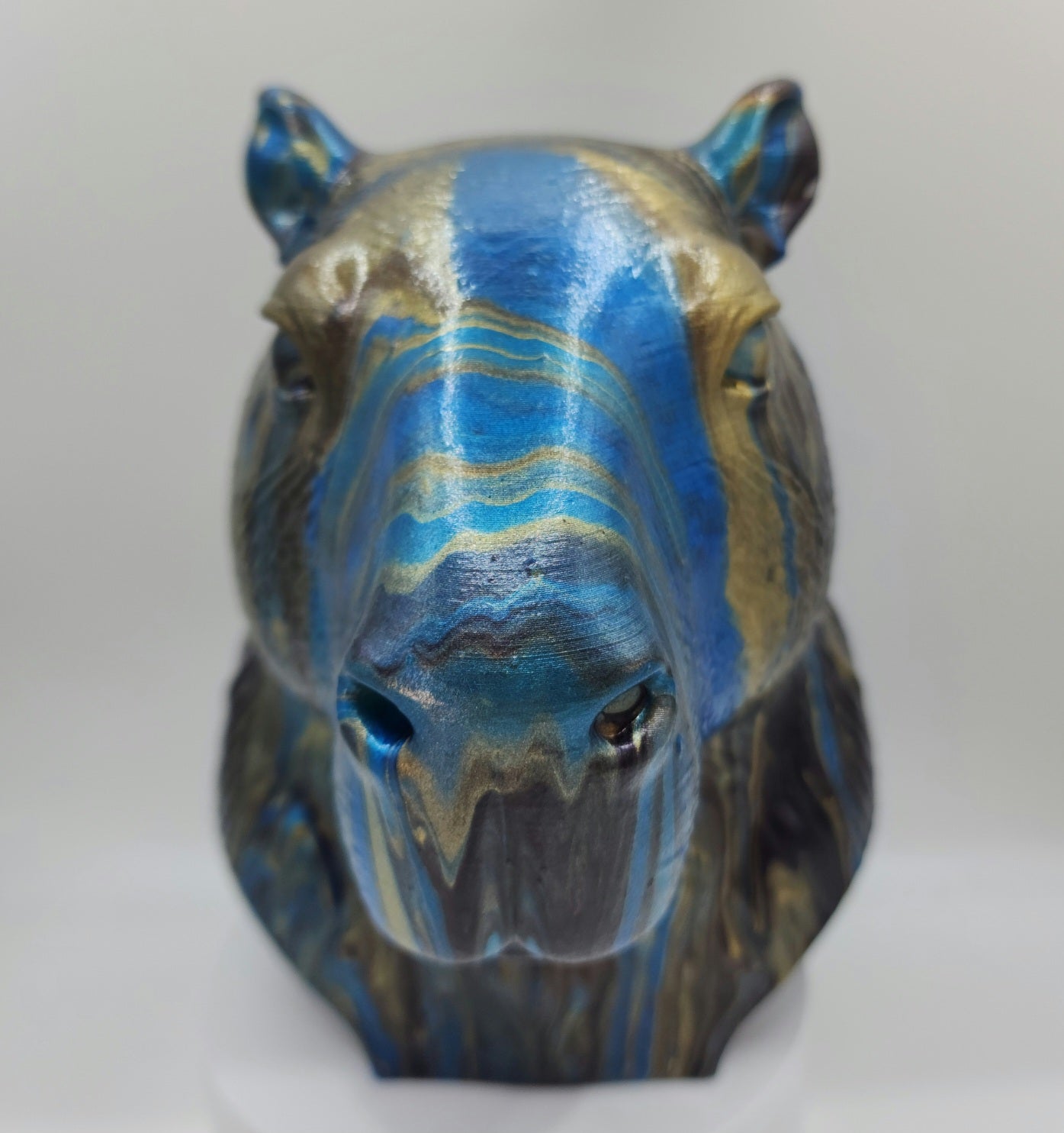 Capybara resin finish